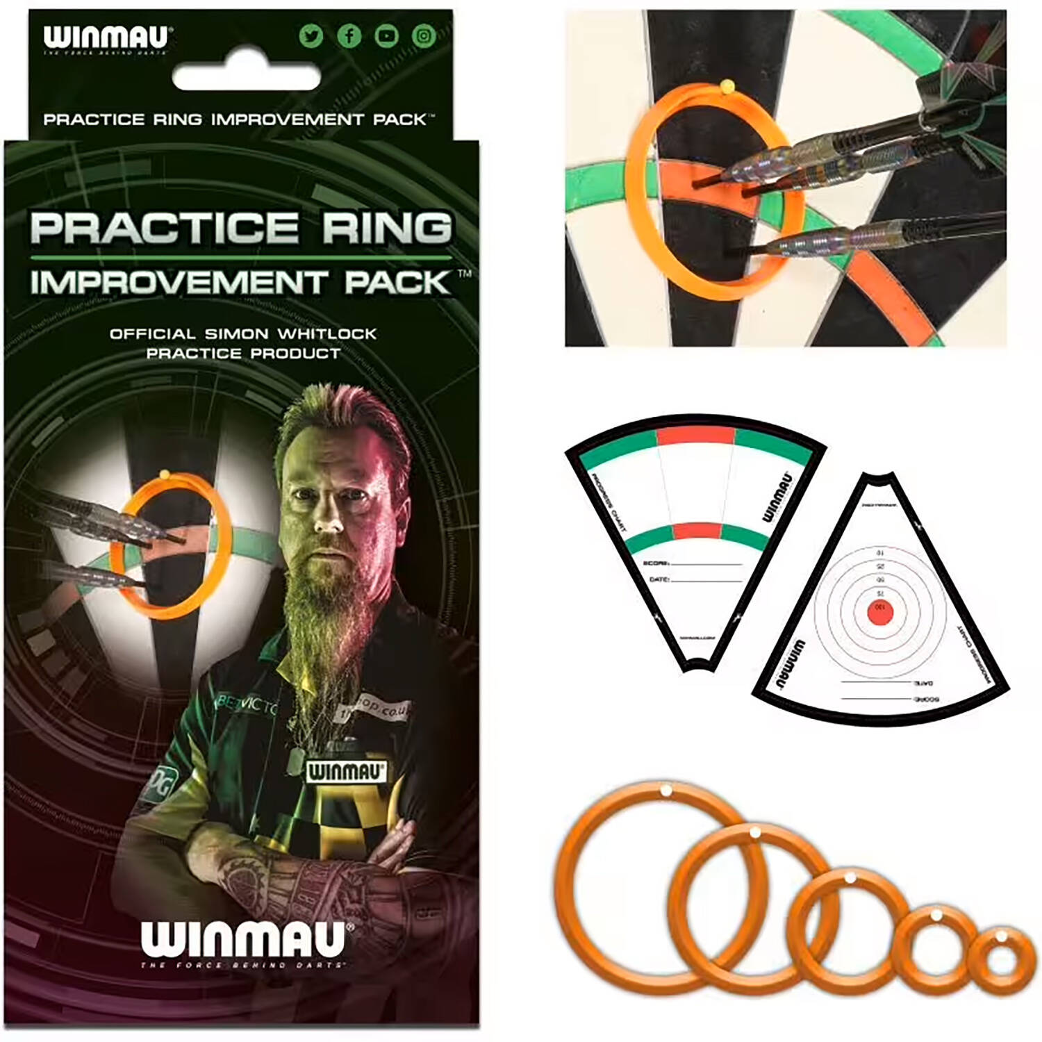Winmau-Simon-Witlock-Practice-Rings Winmau - Simon Whitlock - Practice Rings