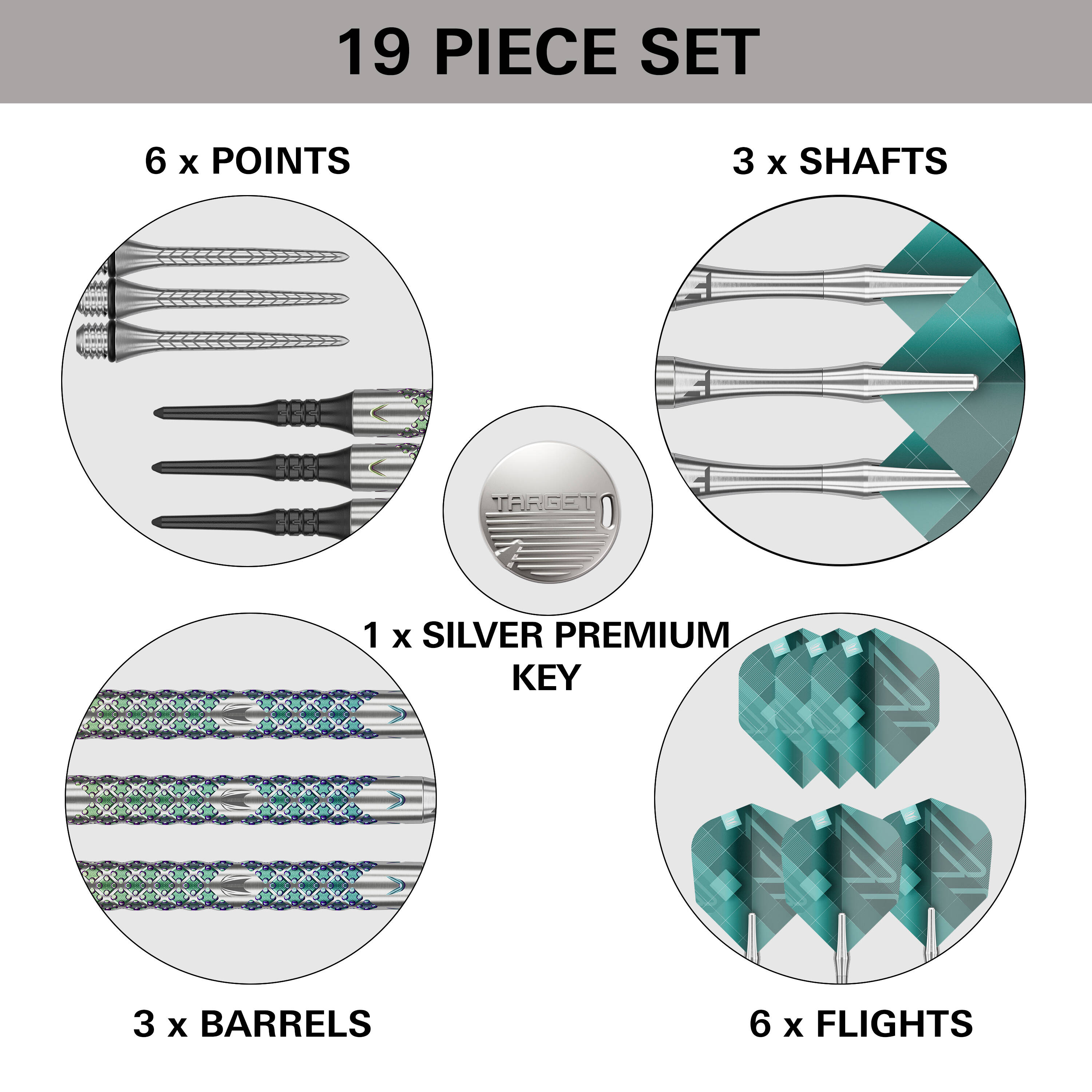 Target - Rove 10 - Softdart Target - Rove 10 - Softdart
