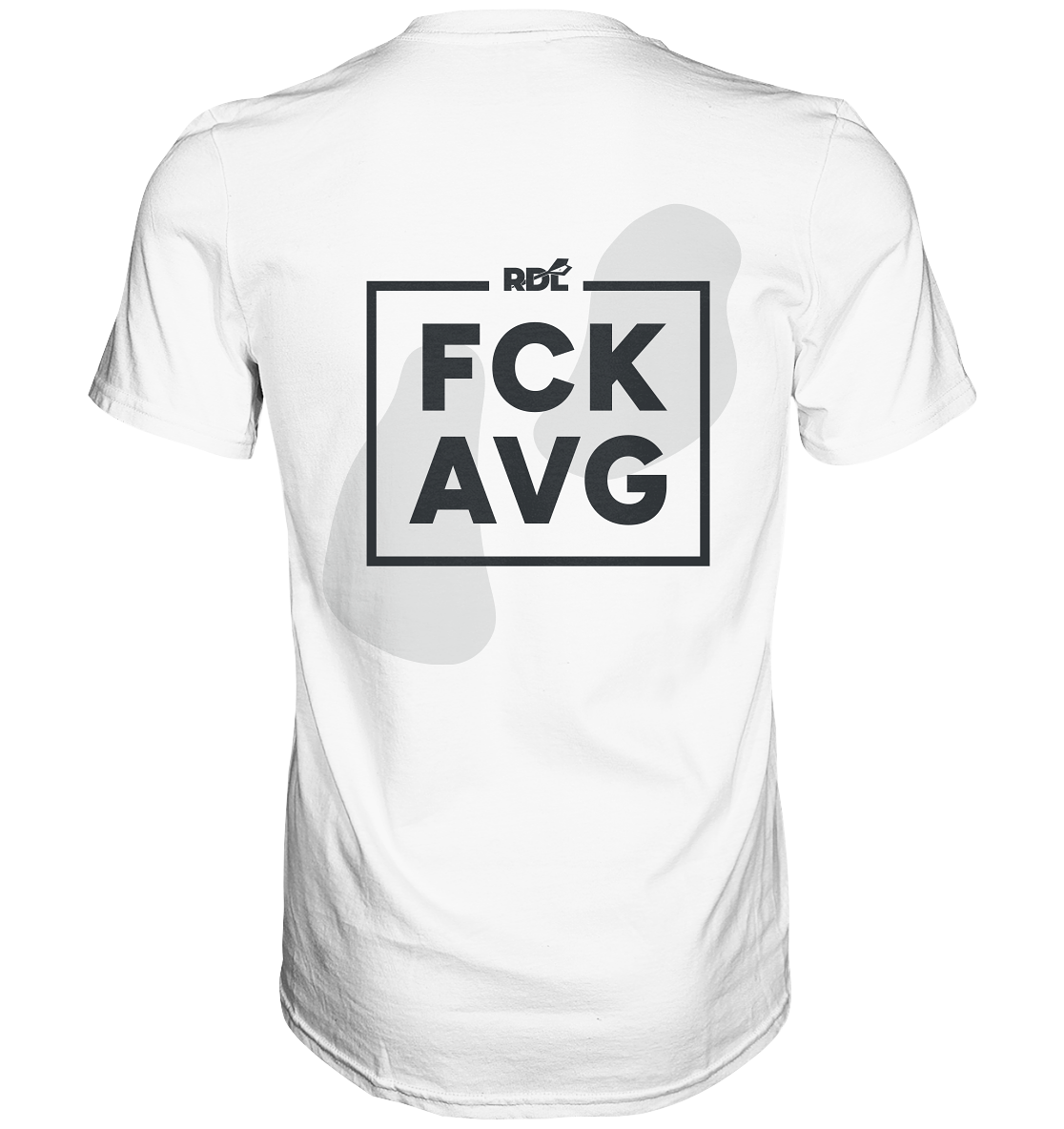 DartSturm - RDL FCK AVG Back Schwarz - Premium Shirt DartSturm - RDL FCK AVG Back Schwarz - Premium Shirt