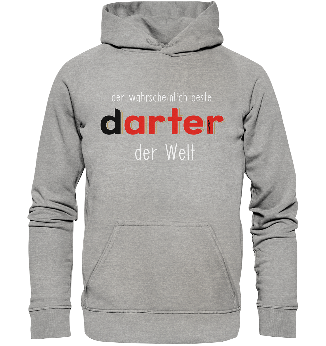DartSturm - Der wahrscheinlich beste darter der Welt Weiß - Basic Unisex Hoodie DartSturm - Der wahrscheinlich beste darter der Welt Weiß - Basic Unisex Hoodie