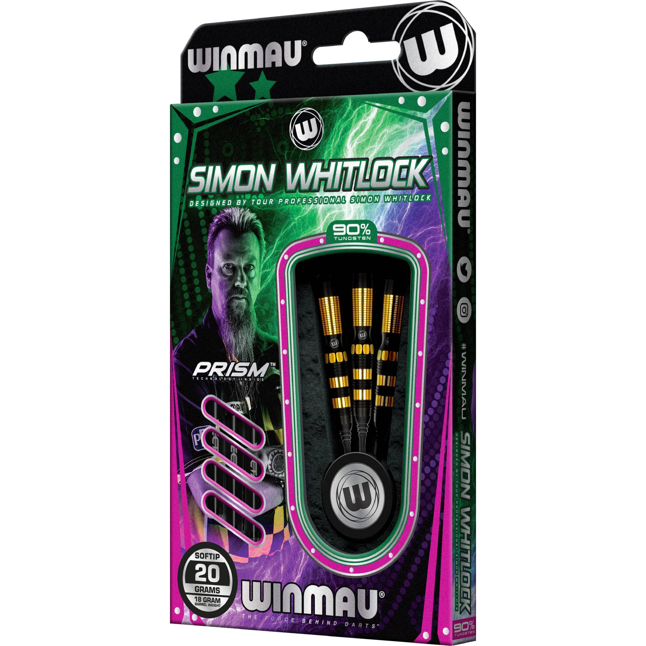 Winmau-Simon-Whitlock-Dynamic-Special-Edition-Softdart-Verpackung Winmau - Simon Whitlock Dynamic Special Edition - Softdart