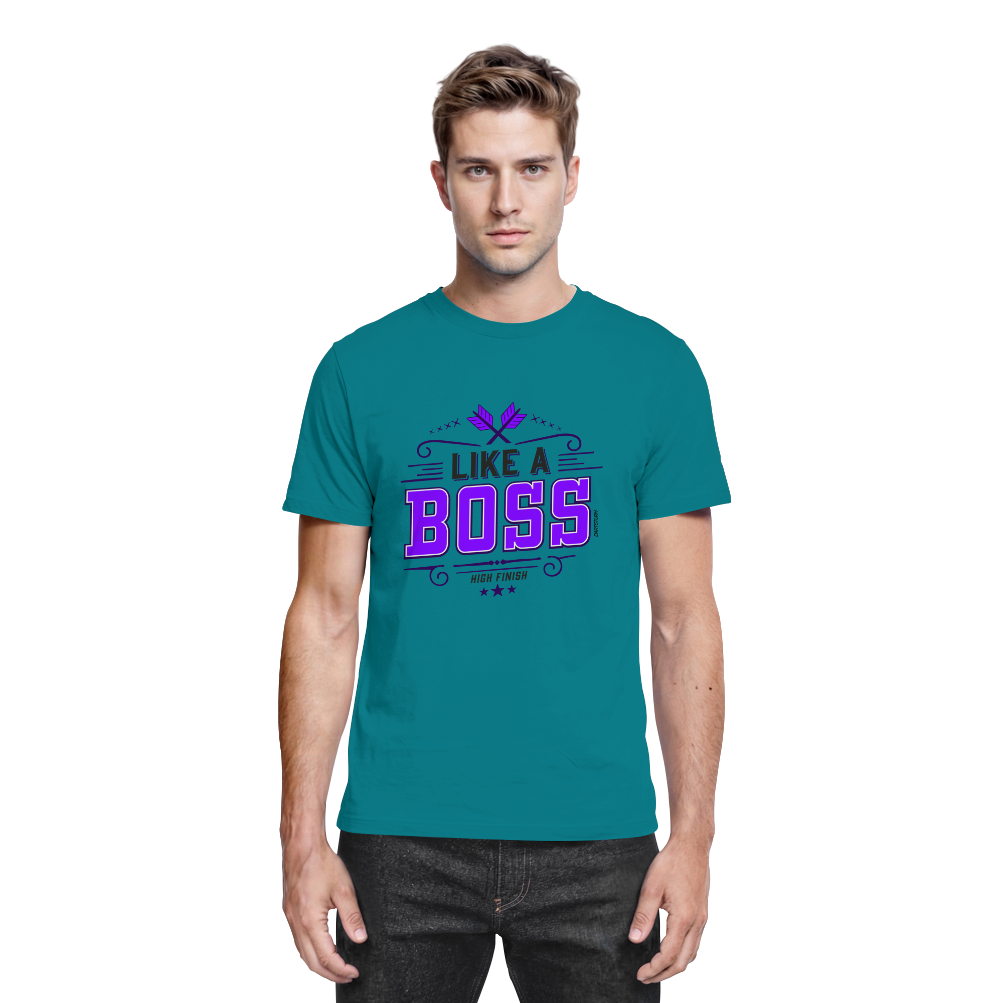 DartSturm - Like a Boss Purple - Premium Shirt DartSturm - Like a Boss Purple - Premium Shirt
