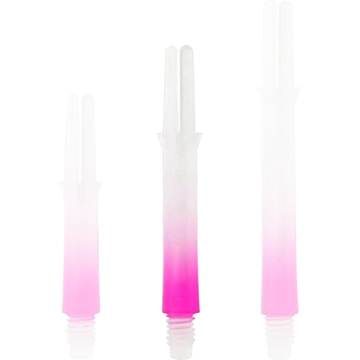 L-Style - L-Shaft Lock Straight TwoTone - Weiß Klar Pink L-Style - L-Shaft Lock Straight TwoTone - Weiß Klar Pink
