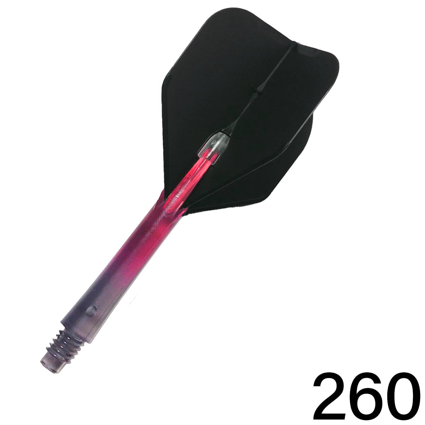 L-Style - L-Shaft Lock Straight N9 TwinColor - Schwarz Pink