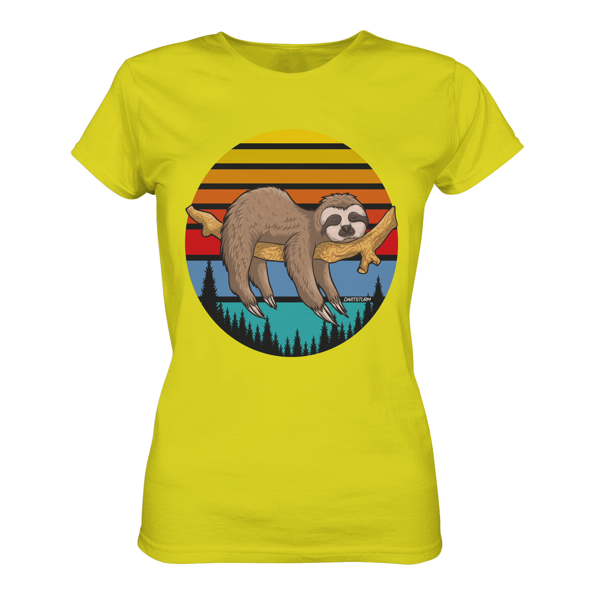 DartSturm - Lazy Sloth - Ladies Premium Shirt