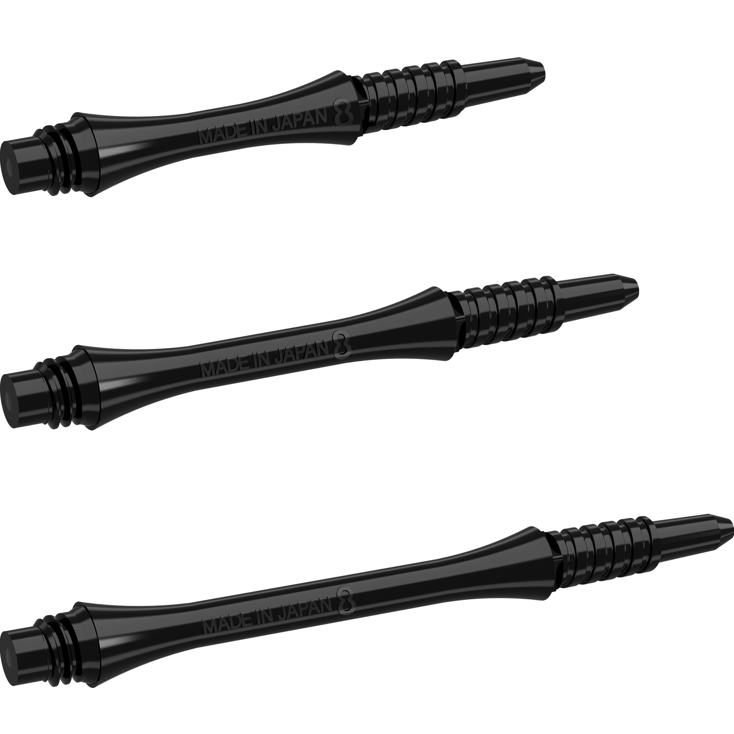 8 Flight - Slim Fixed Shaft - Schwarz 8 Flight - Slim Fixed Shaft - Schwarz