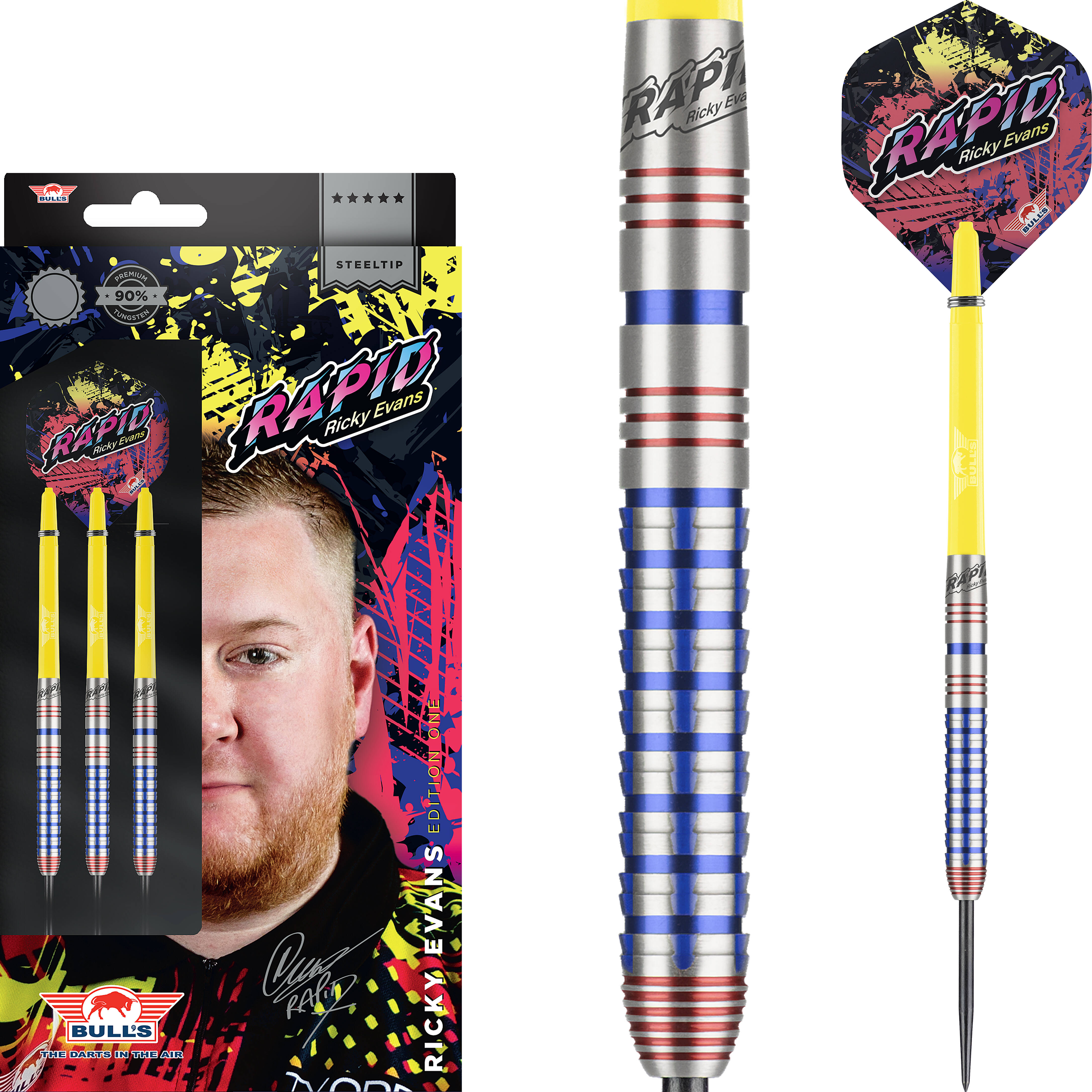 Bull's NL - Ricky Evans - Steeldart Bull's NL - Ricky Evans - Steeldart