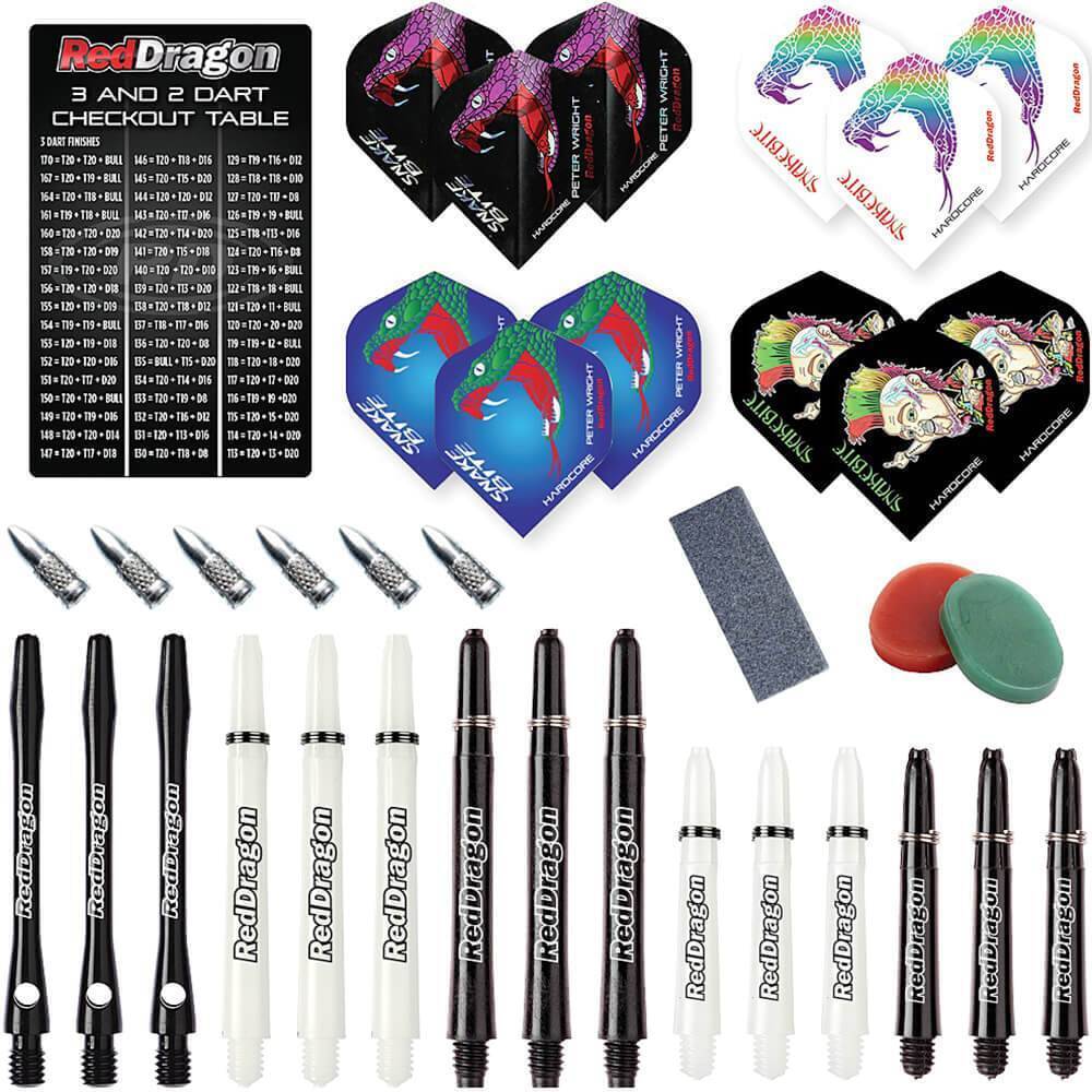 Red-Dragon-Peter-Wright-Snakebite-Zubehor-Pack-2-Ansicht Red Dragon - Peter Wright Snakebite Zubehör Pack