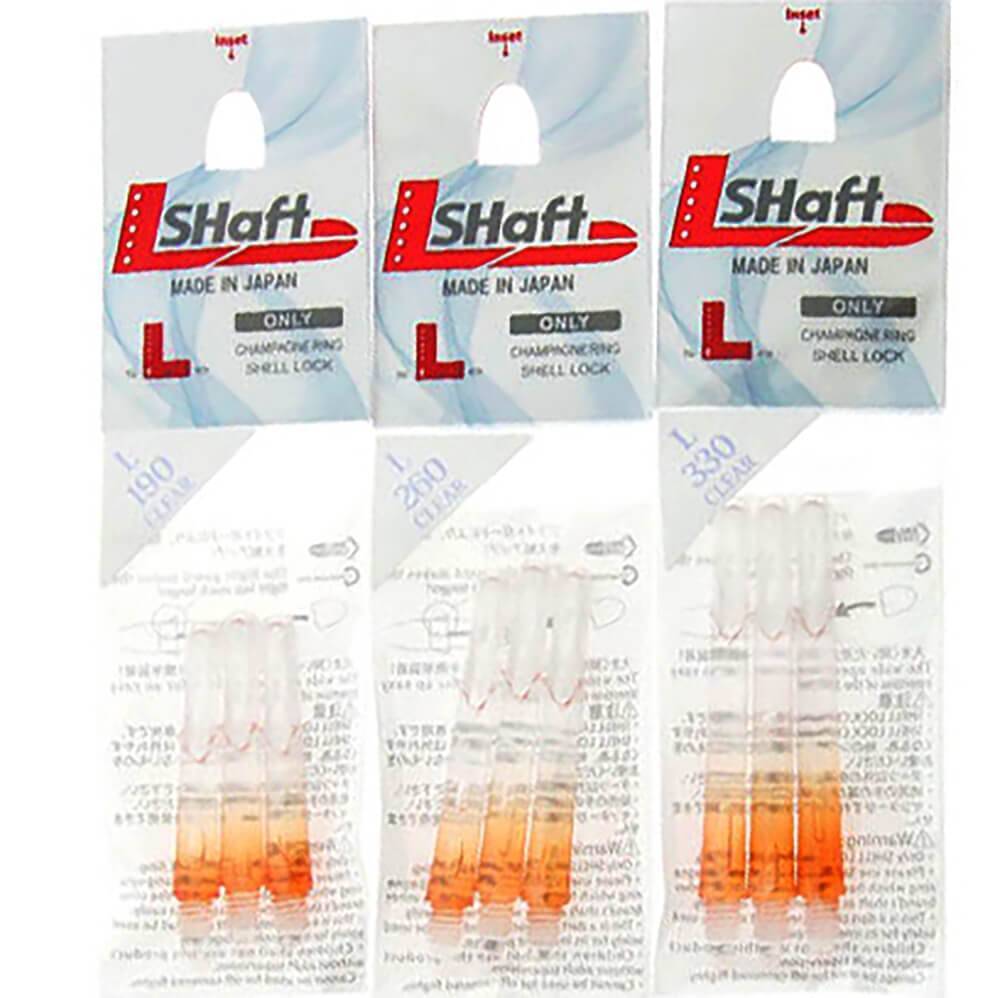 L-Style-L-Shaft-Lock-Straight-TwoTone-Transparent-Orange-Verpackung L-Style - L-Shaft Lock Straight TwoTone - Transparent Orange