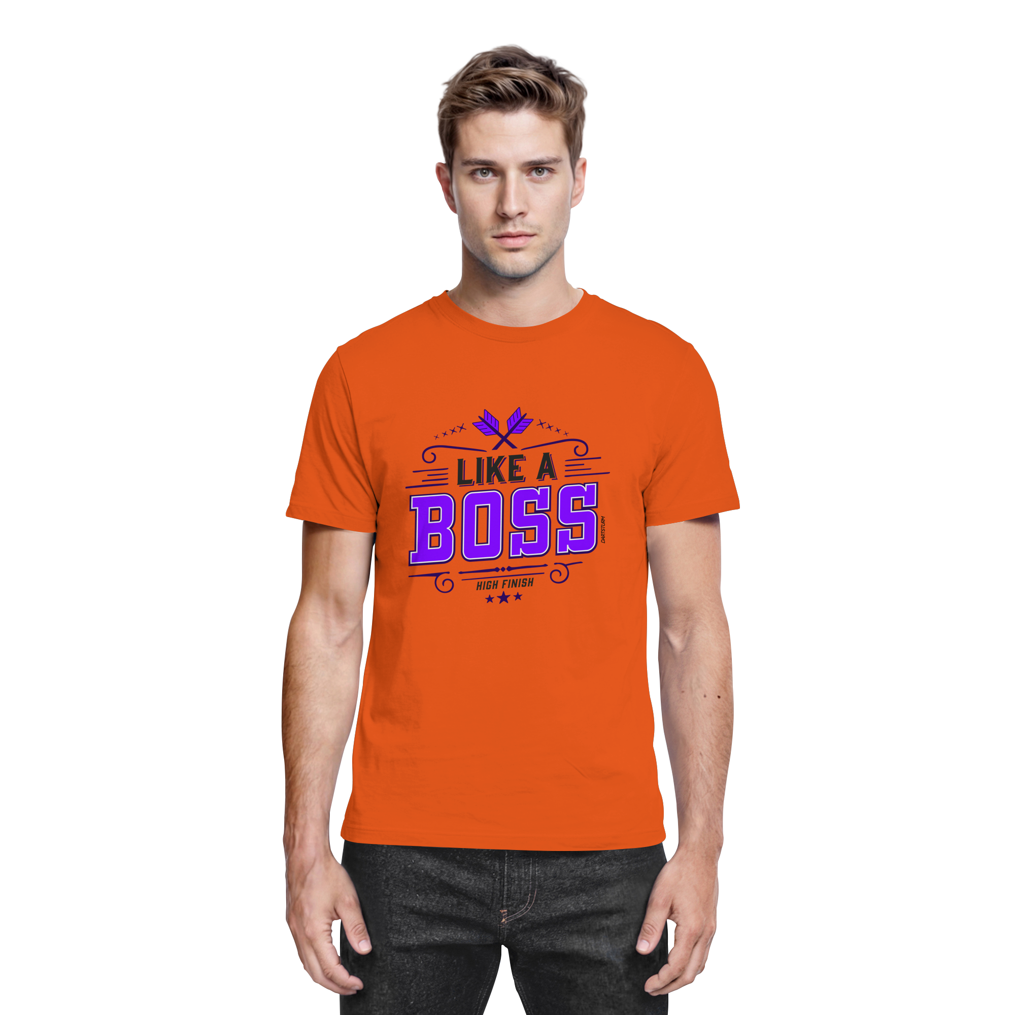 DartSturm - Like a Boss Purple - Premium Shirt DartSturm - Like a Boss Purple - Premium Shirt