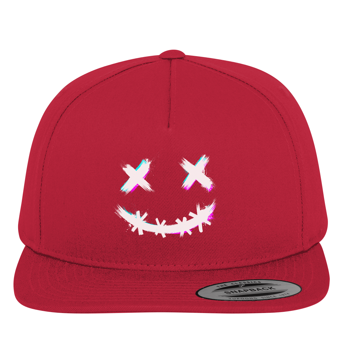 DartSturm - Scary Smile - Weiß - Premium Snapback