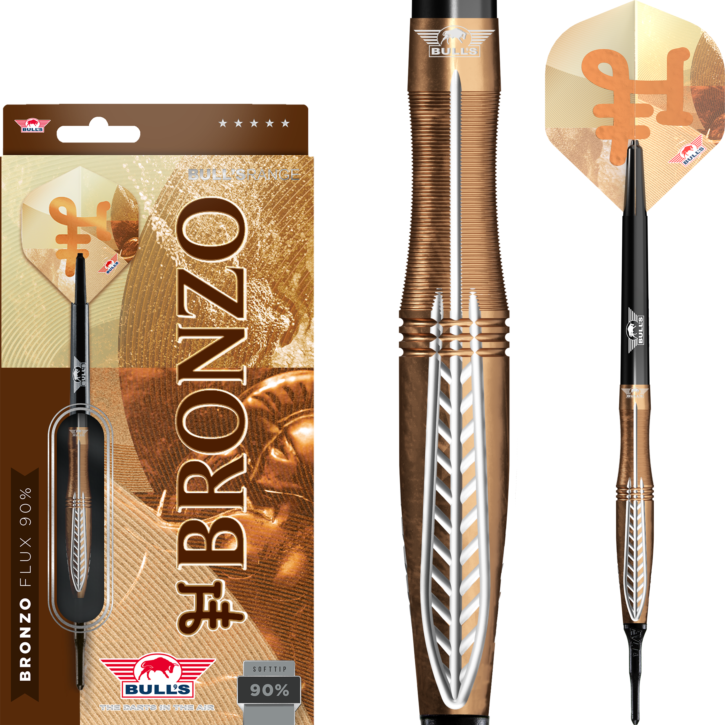 Bull's NL - Bronzo Flux - Softdart Bull's NL - Bronzo Flux - Softdart