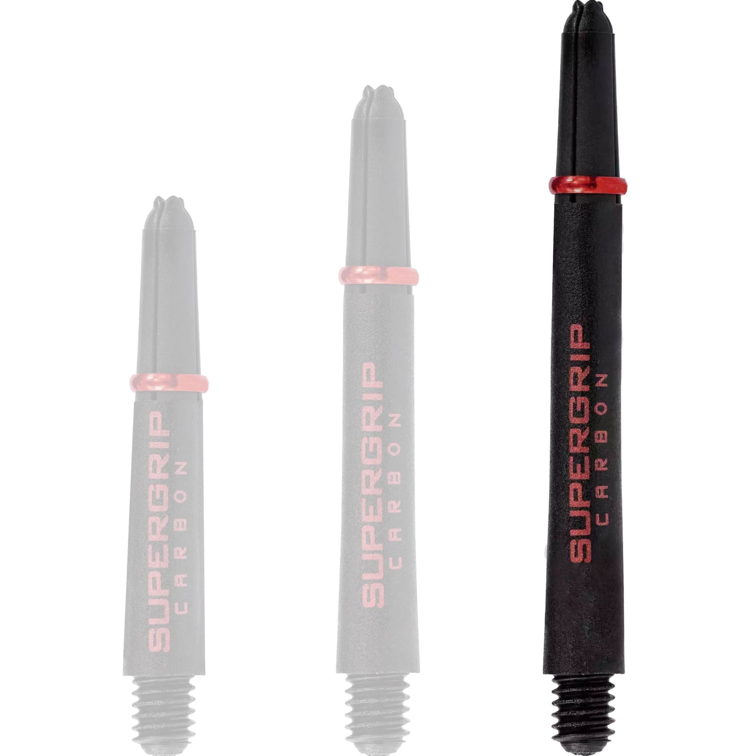 Harrows - Supergrip Carbon Shaft - Rot Harrows - Supergrip Carbon Shaft - Rot