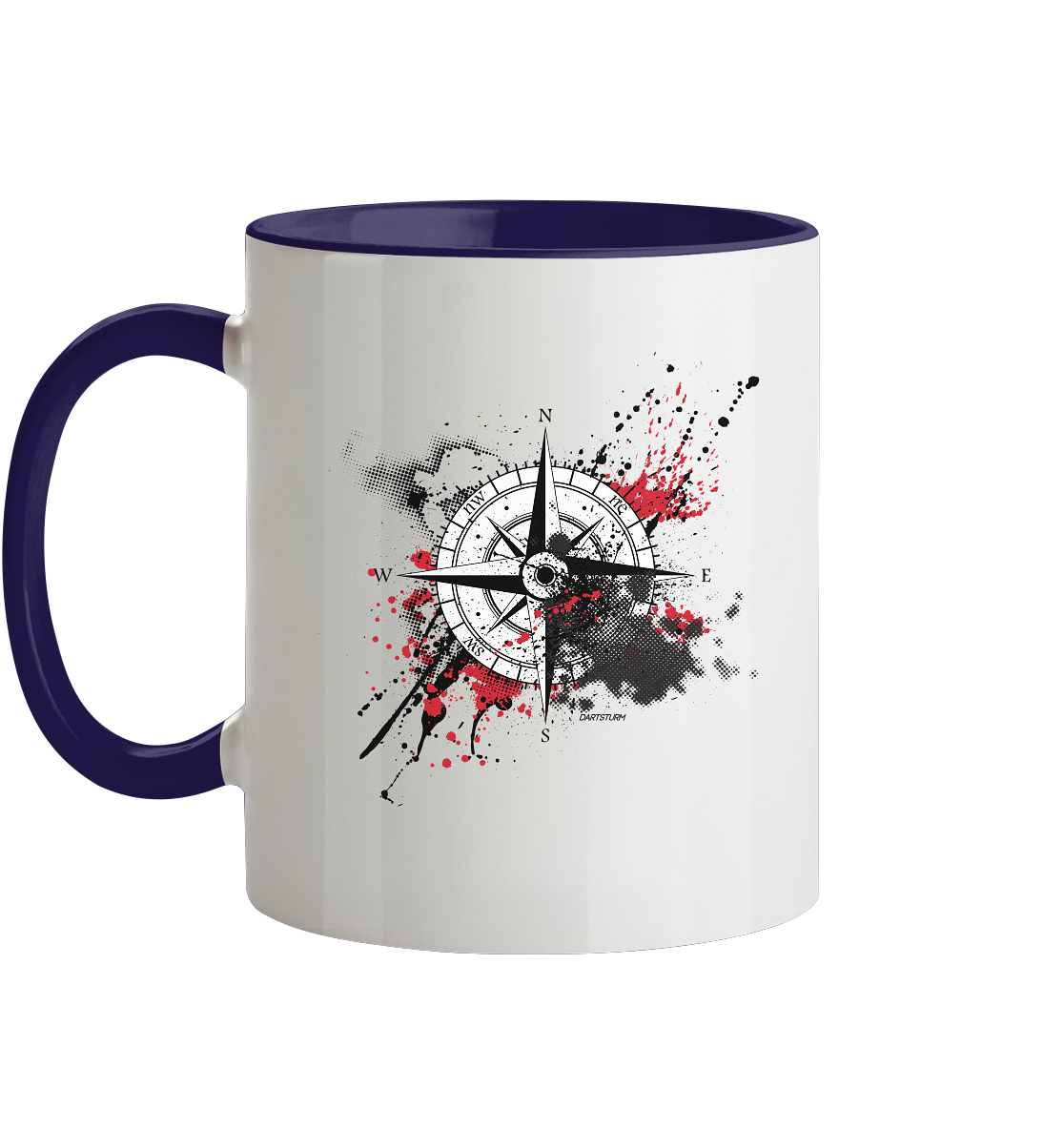 DartSturm - Navigator - Tasse zweifarbig DartSturm - Navigator - Tasse zweifarbig
