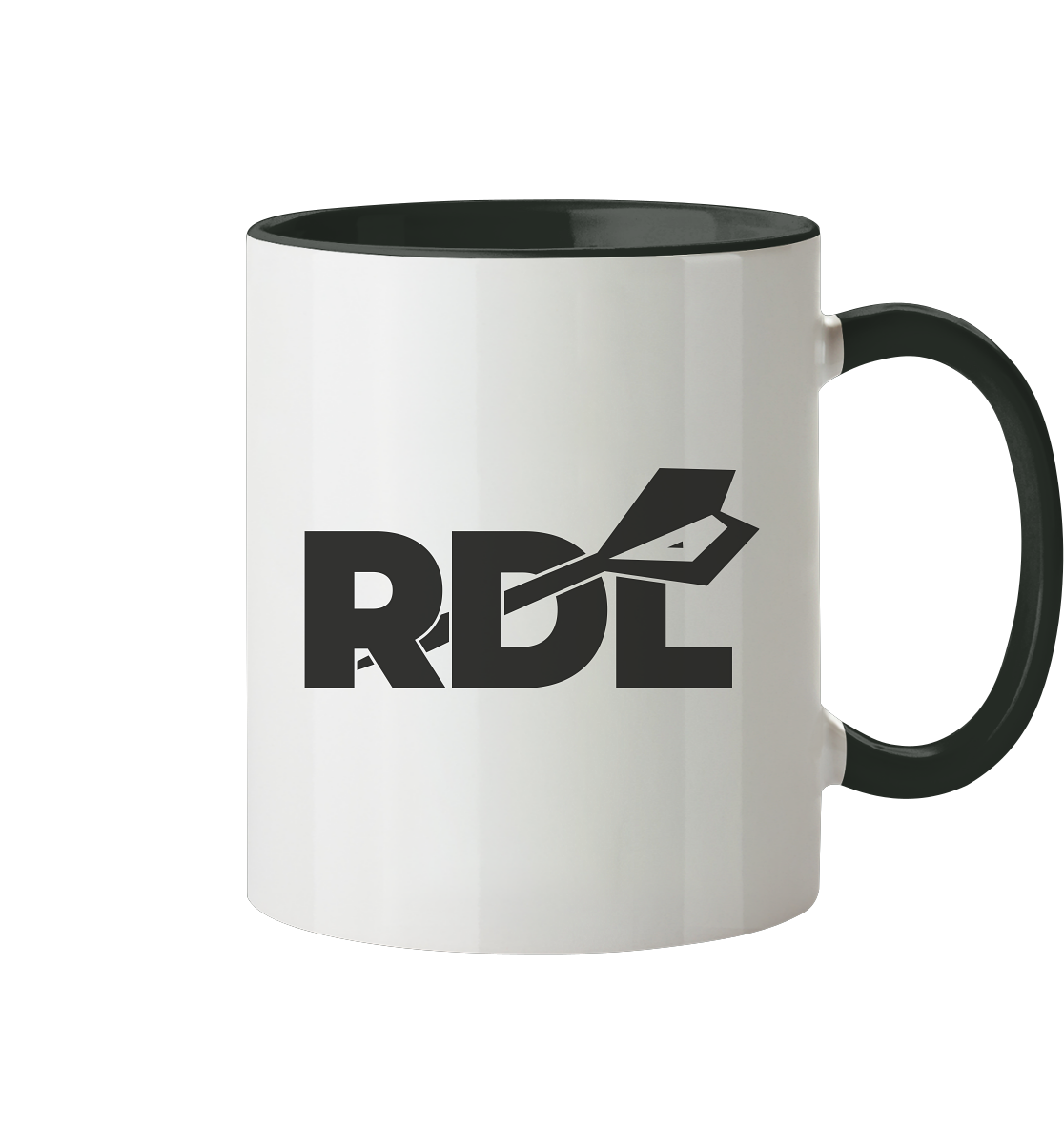 DartSturm - RDL Schwarz - Tasse zweifarbig DartSturm - RDL Schwarz - Tasse zweifarbig