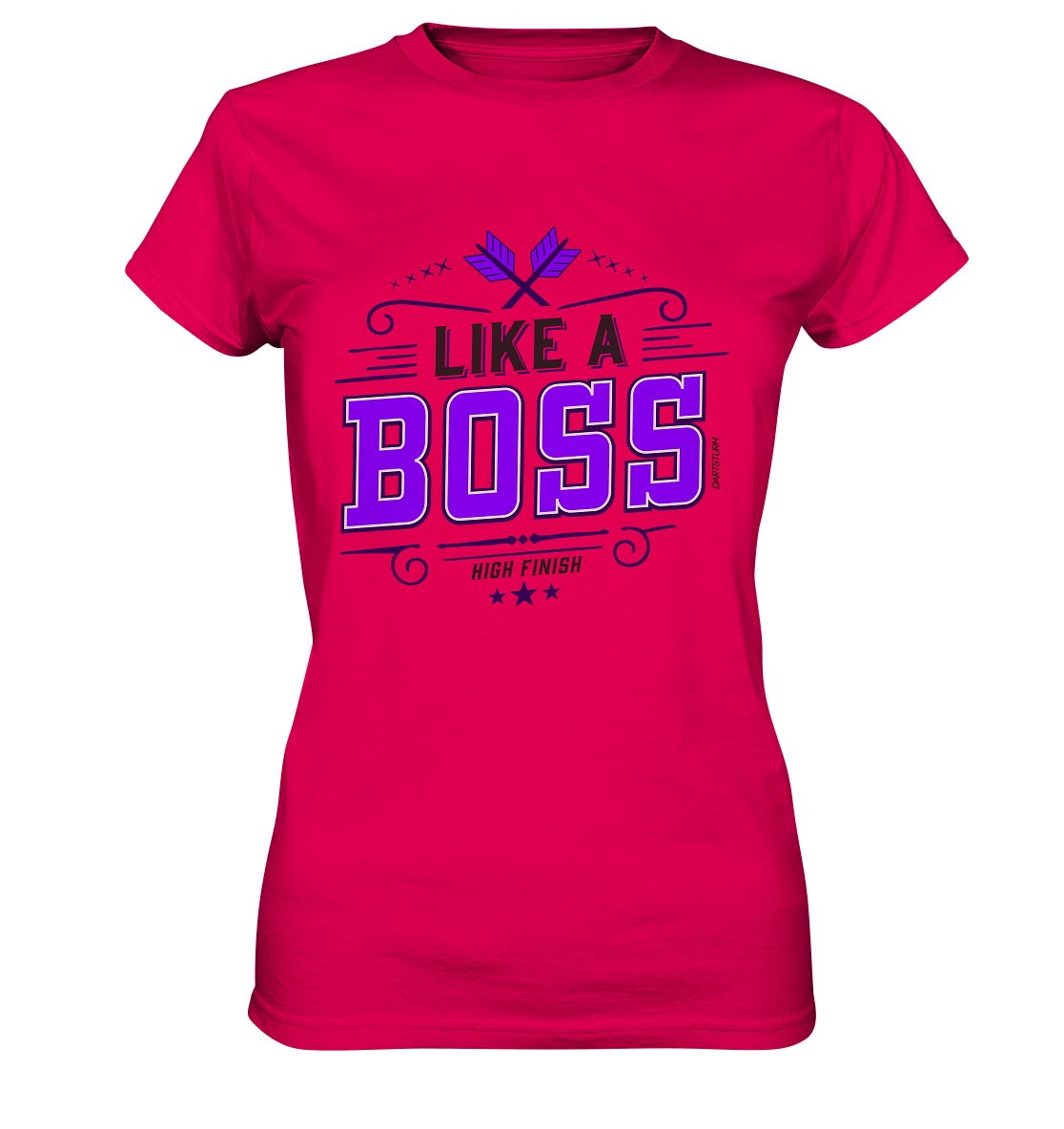 DartSturm - Like a Boss Purple - Ladies Premium Shirt DartSturm - Like a Boss Purple - Ladies Premium Shirt