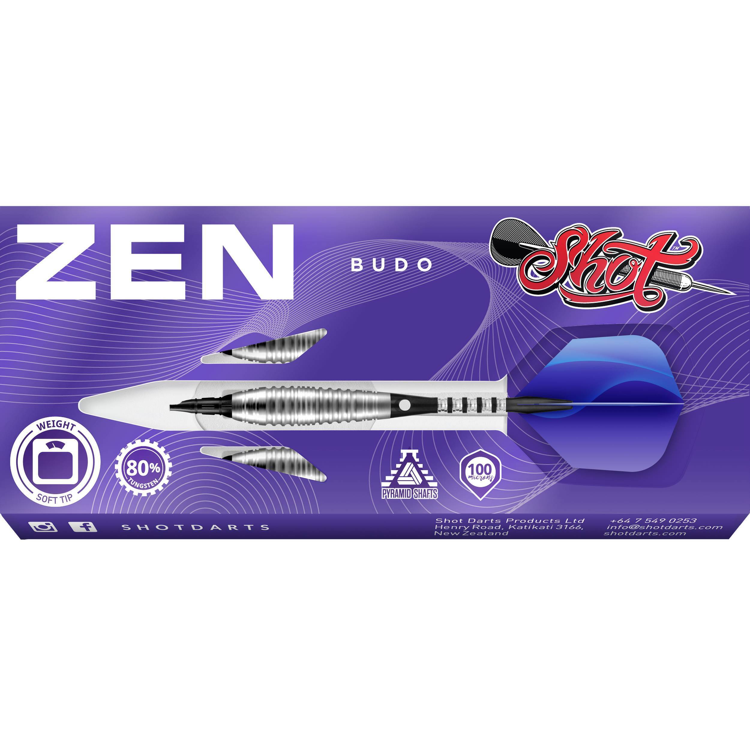 Shot-Zen-Budo-Softdart-Verpackung Shot - Zen Budo - Softdart