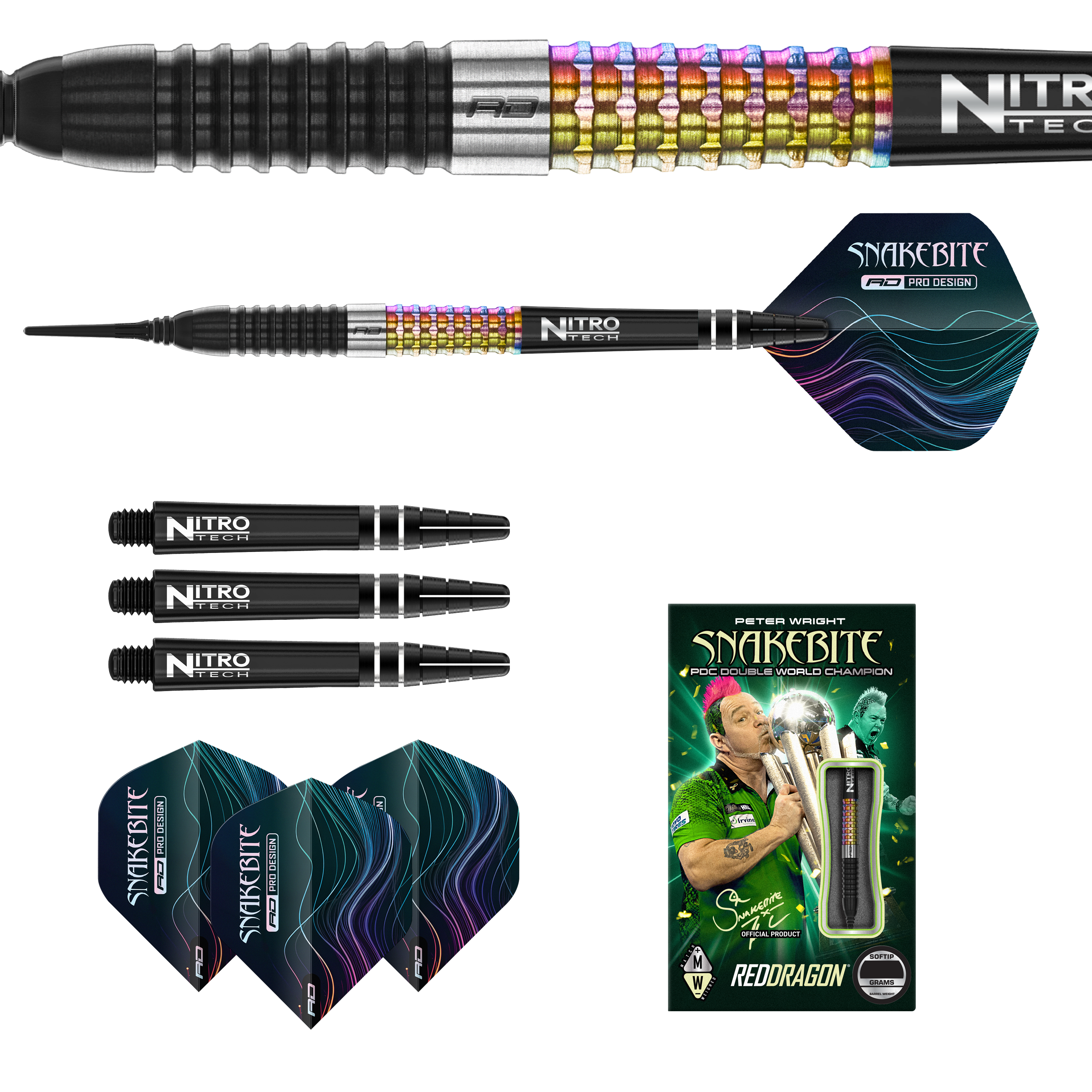 Red Dragon - Peter Wright Corra - Softdart Red Dragon - Peter Wright Corra - Softdart