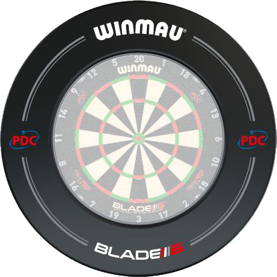 Winmau-PDC-Surround-mit-Dartboard Winmau - PDC Surround