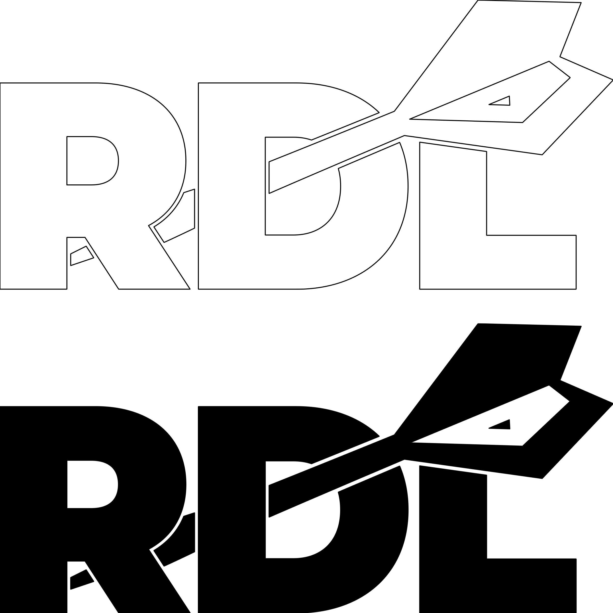 DartSturm - Geplotteter RDL Aufkleber DartSturm - Geplotteter RDL Aufkleber