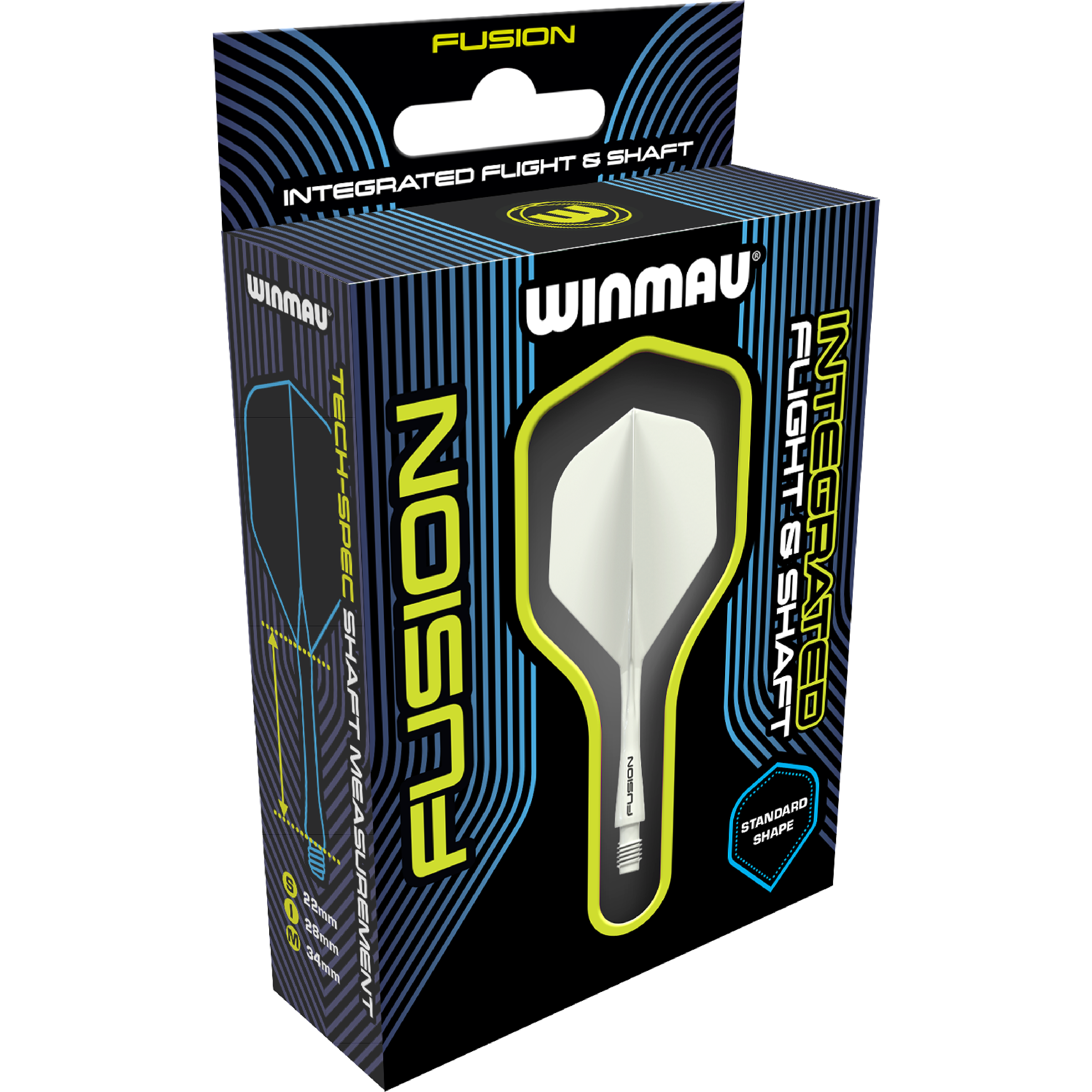 Winmau - Fusion Flightsystem Weiß - No2