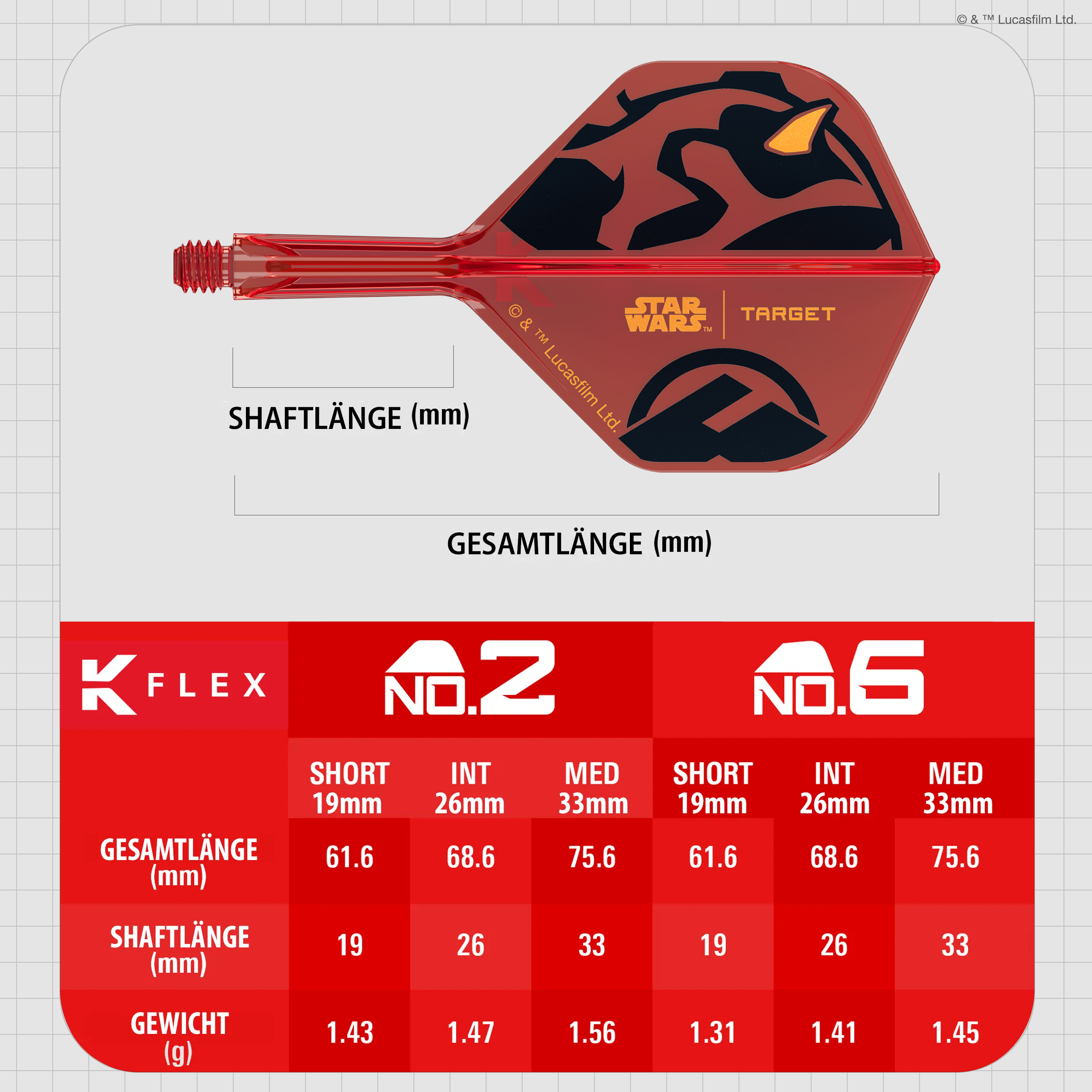 Target - K-Flex Flightsystem Star Wars Darth Maul - No2