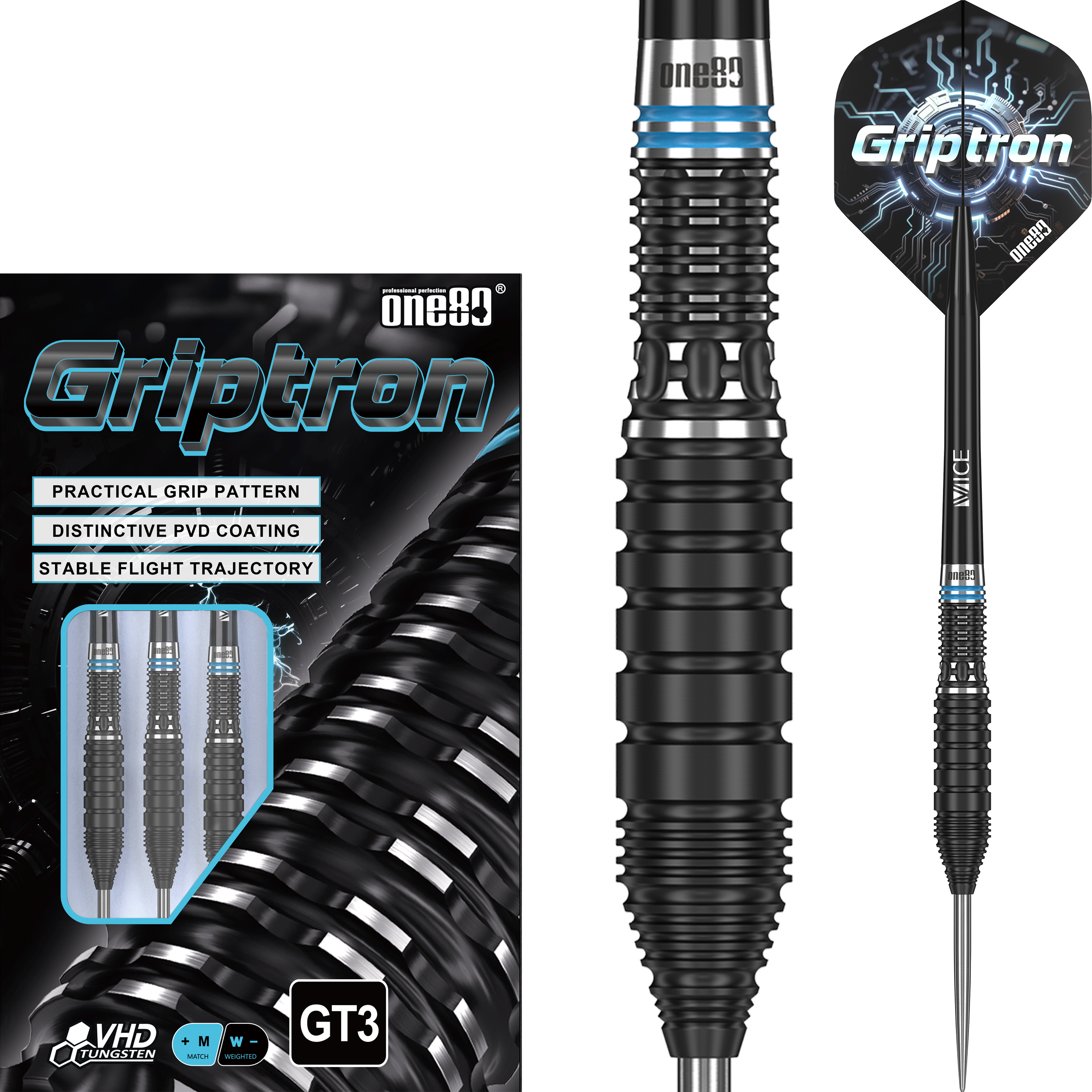One80 - Griptron GT3 - Steeldart