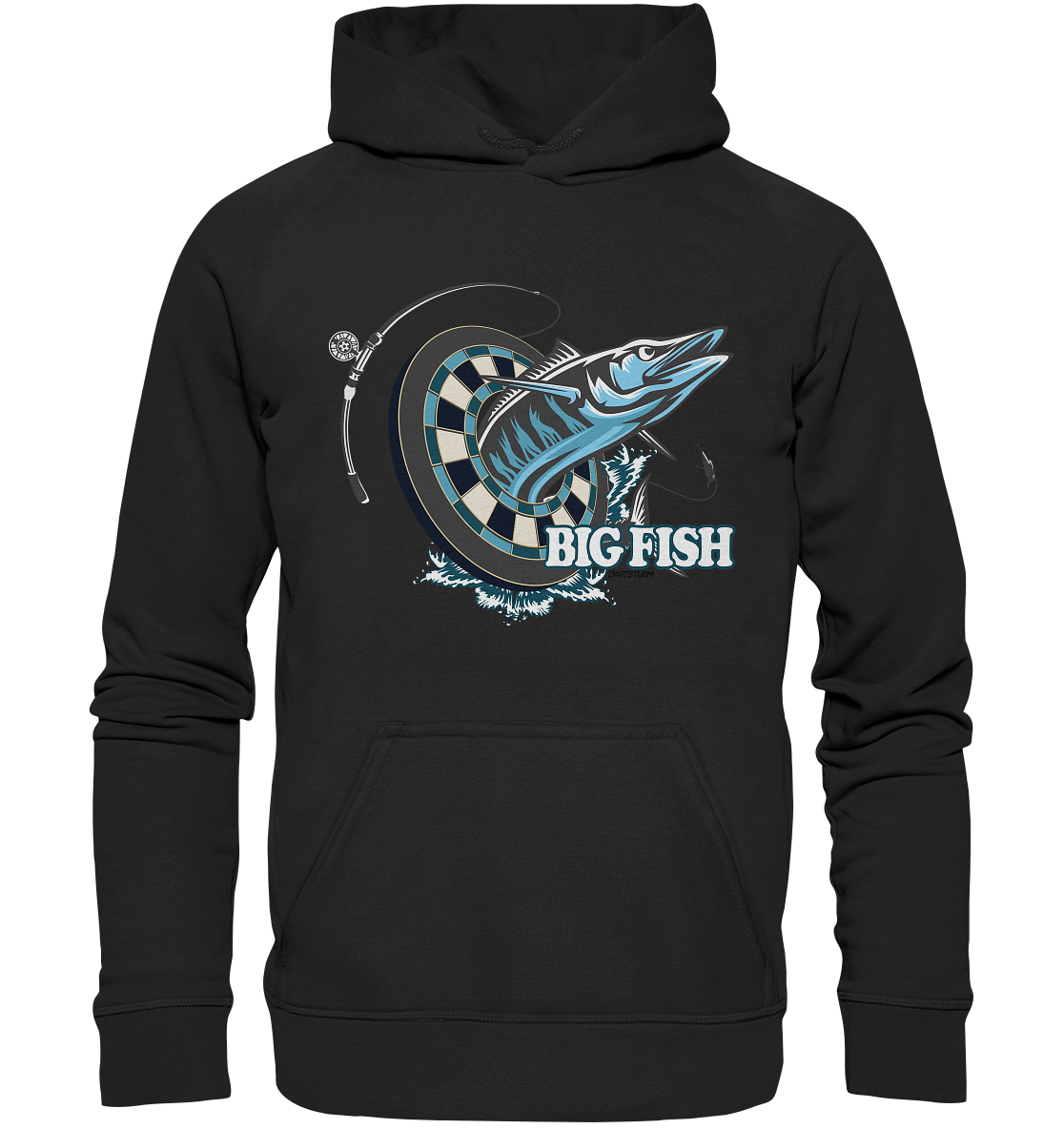DartSturm - Big Fish - Basic Unisex Hoodie