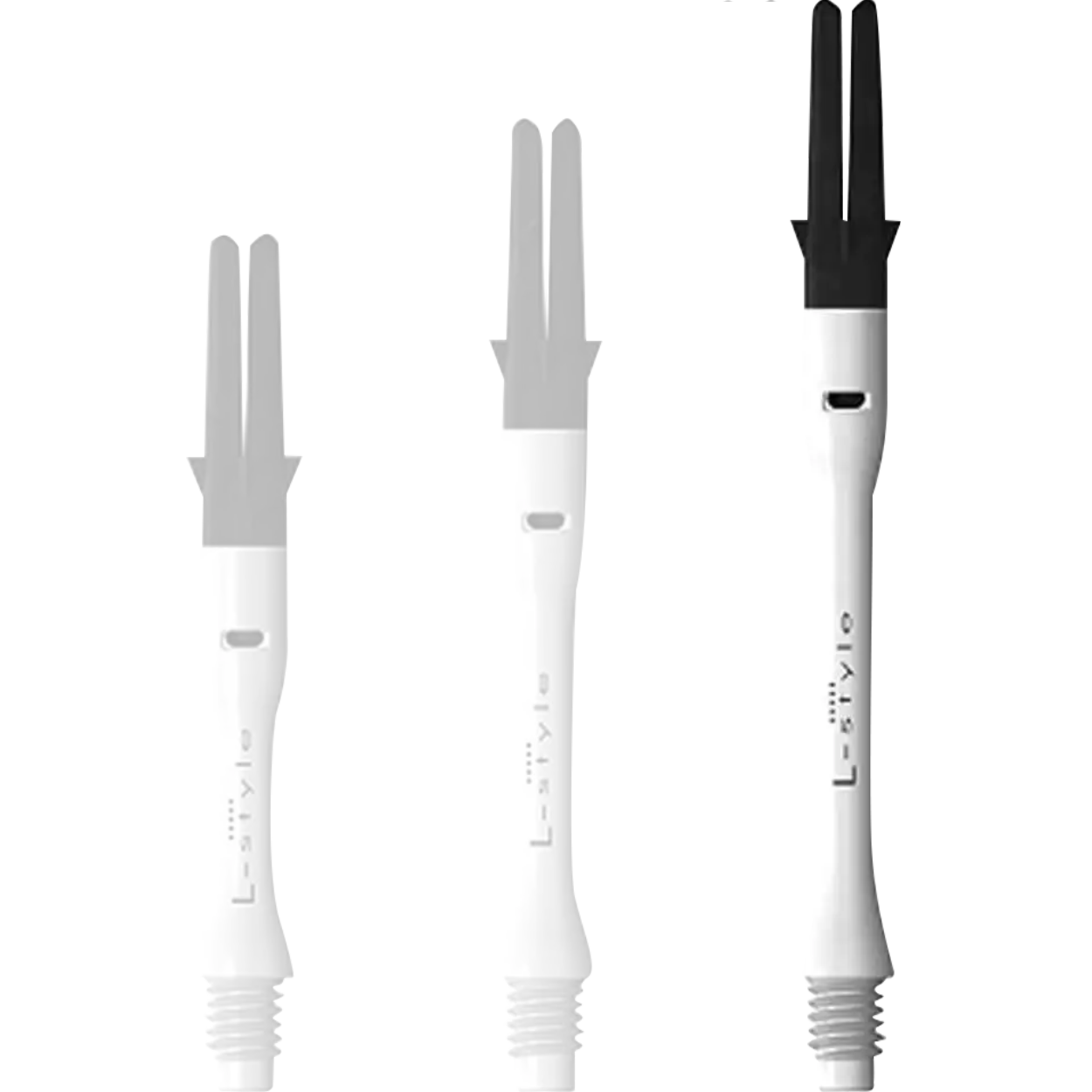 L-Style - Carbon Silent Slim Spinner - Weiß L-Style - Carbon Silent Slim Spinner - Weiß