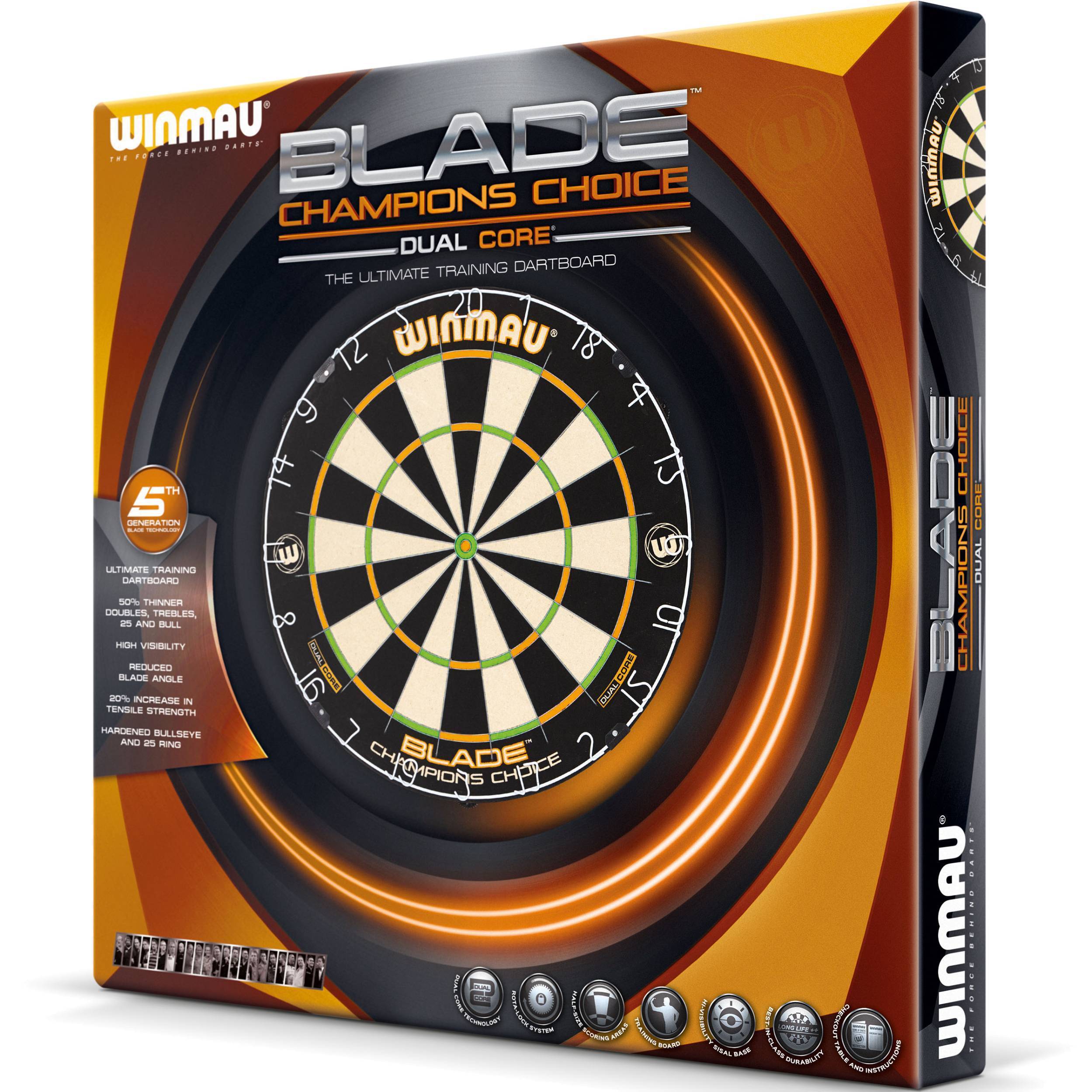 Winmau-Blade-5-Champions-Choice-Dual-Core-Verpackung Winmau - Blade 5 Champions Choice Dual Core