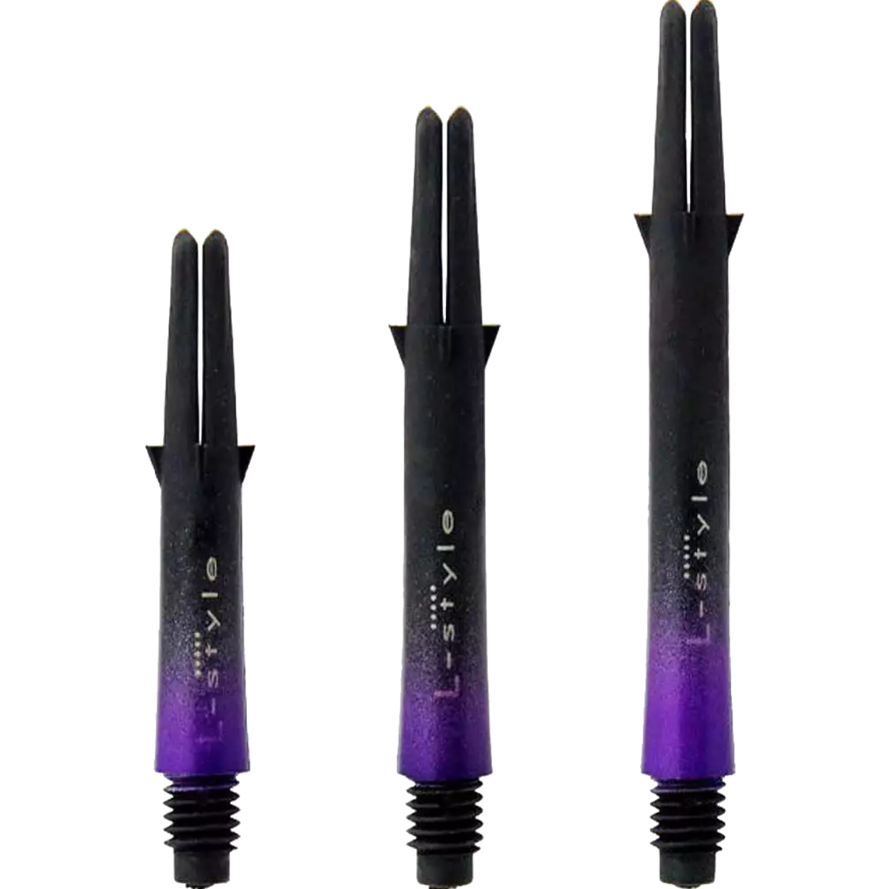 L-Style - Carbon L-Shaft Lock Straight TwoTone - Lila L-Style - Carbon L-Shaft Lock Straight TwoTone - Lila