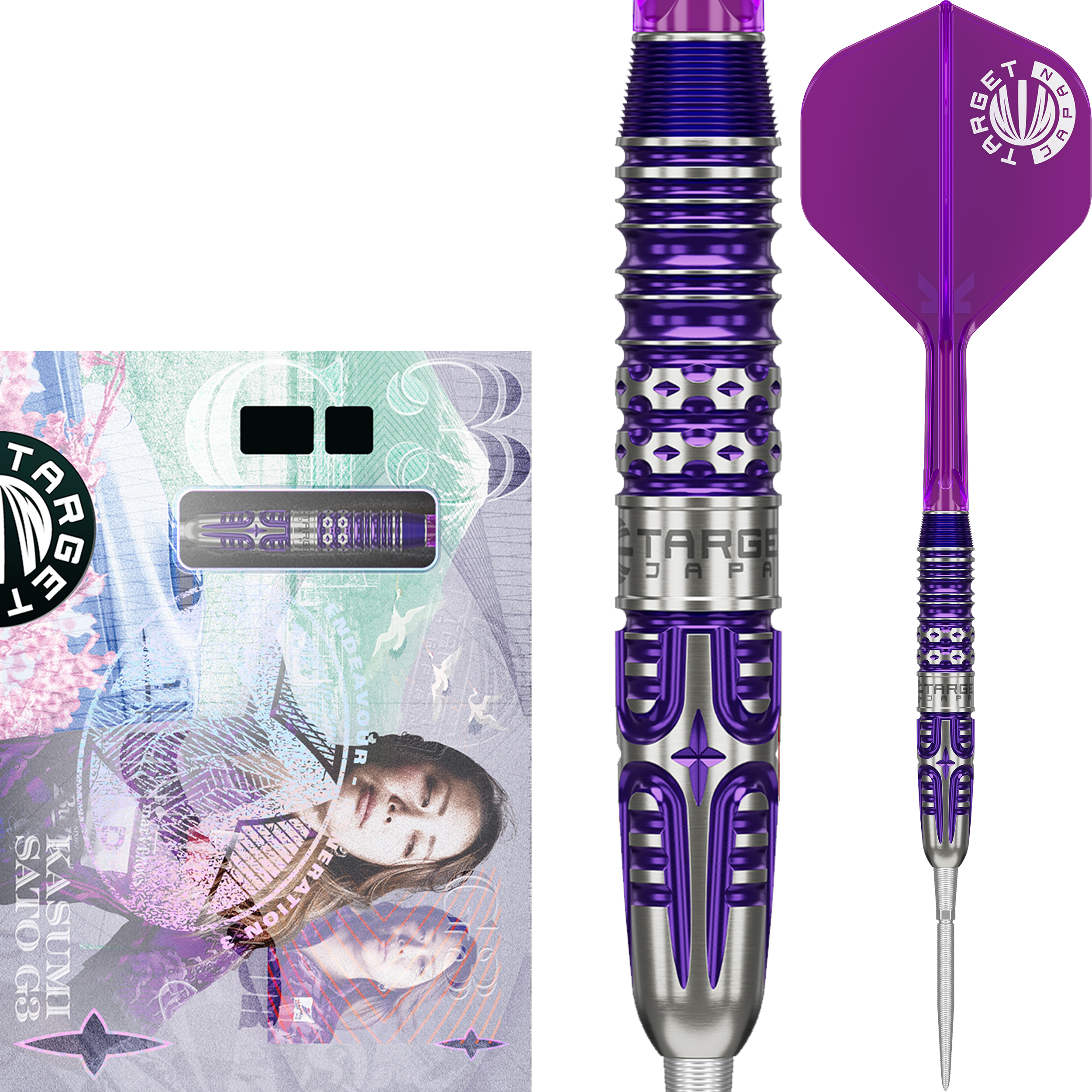 Target Japan - Swiss Point - Kasumi Sato GEN 3 - Steeldart Target Japan - Swiss Point - Kasumi Sato GEN 3 - Steeldart