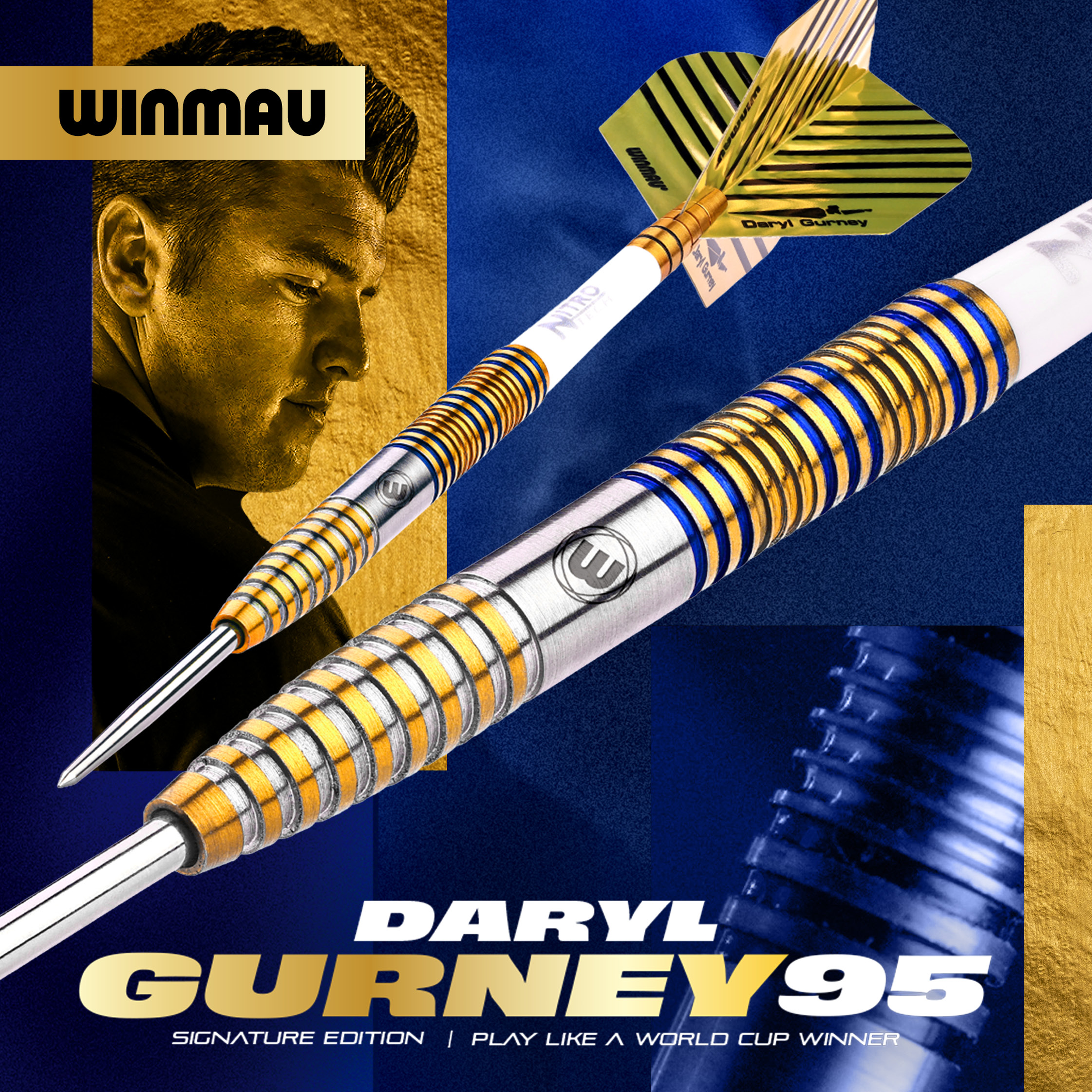 Winmau - Daryl Gurney Signature Edition - Steeldart Winmau - Daryl Gurney Signature Edition - Steeldart