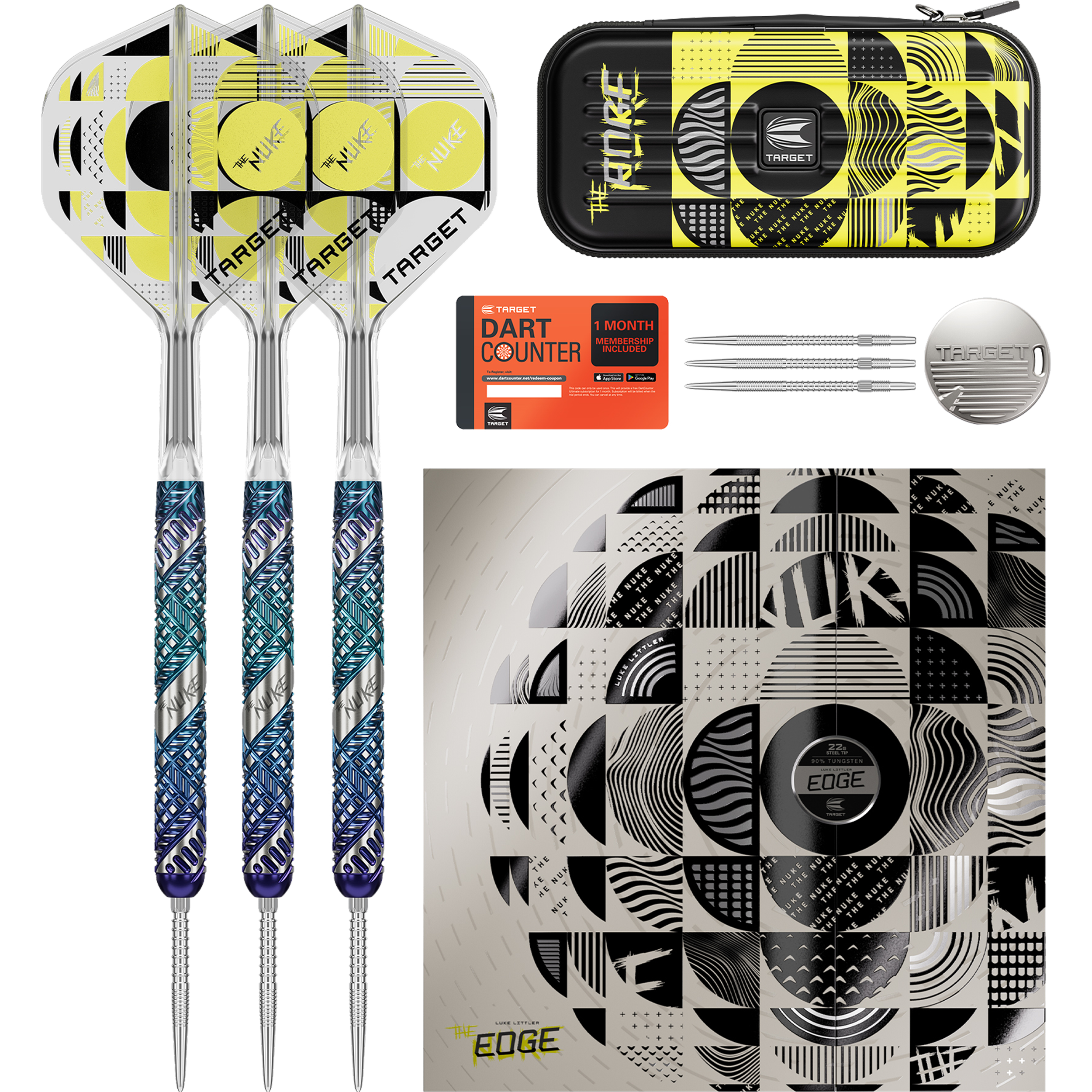 Target - Swiss Point - Luke Littler Edge - Steeldart Target - Swiss Point - Luke Littler Edge - Steeldart