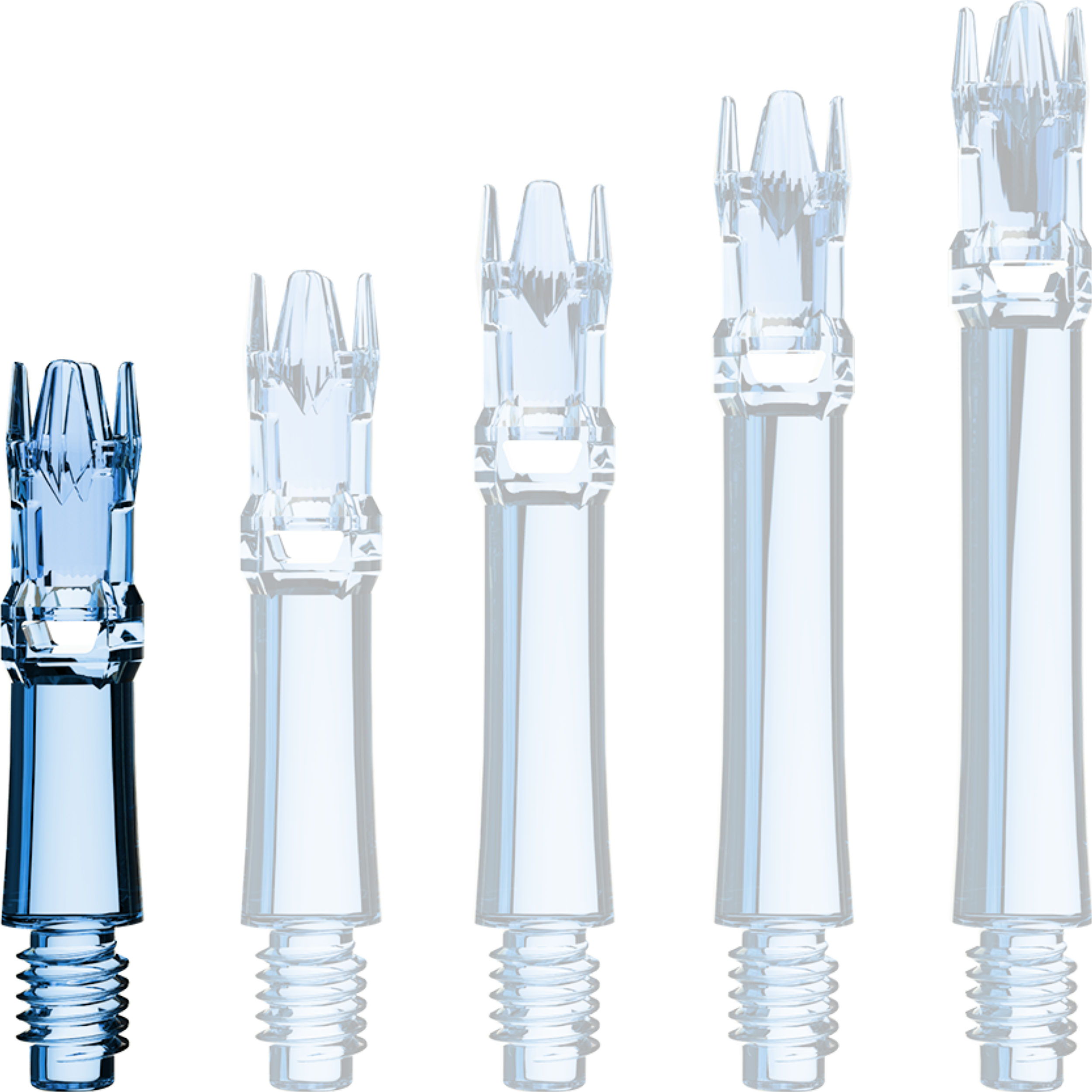 L-Style - L-System Shaft - Clear Blue L-Style - L-System Shaft - Clear Blue