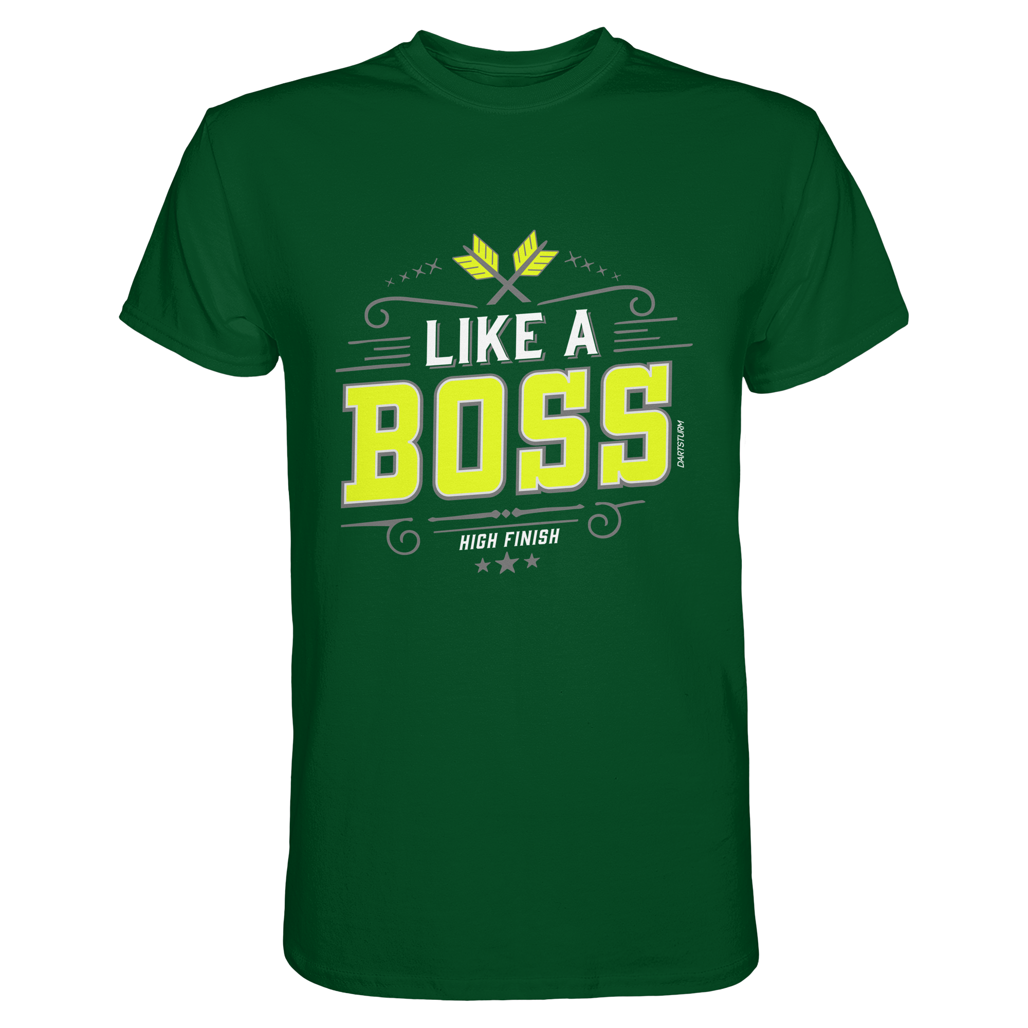 DartSturm - Like a Boss Yellow - Premium Shirt