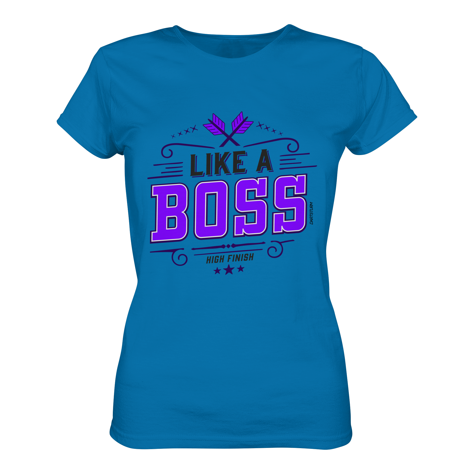 DartSturm - Like a Boss Purple - Ladies Premium Shirt DartSturm - Like a Boss Purple - Ladies Premium Shirt