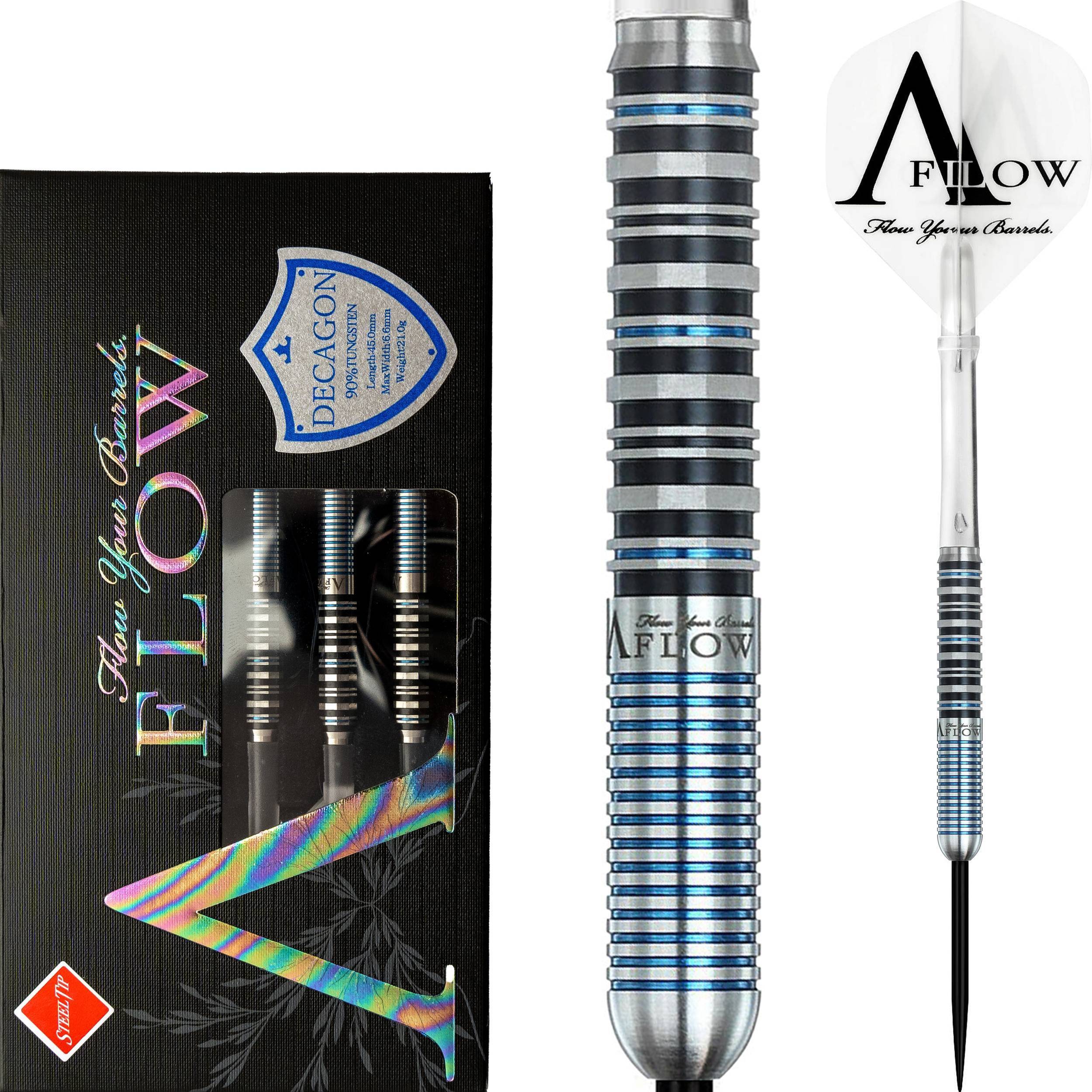 Dynasty-A-Flow-Crystal-Line-Decagon-Steeldart-Collage Dynasty - A-Flow Crystal Line - Decagon - Steeldart