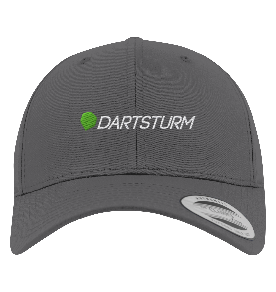 DartSturm - Logo Weiß Baseball Cap
