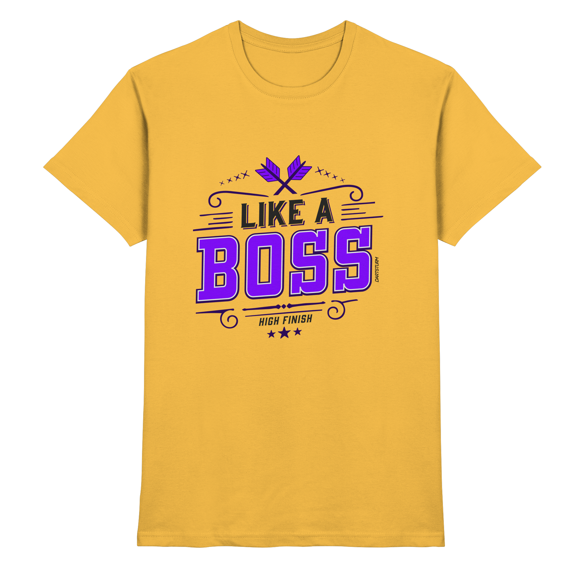 DartSturm - Like a Boss Purple - Premium Shirt