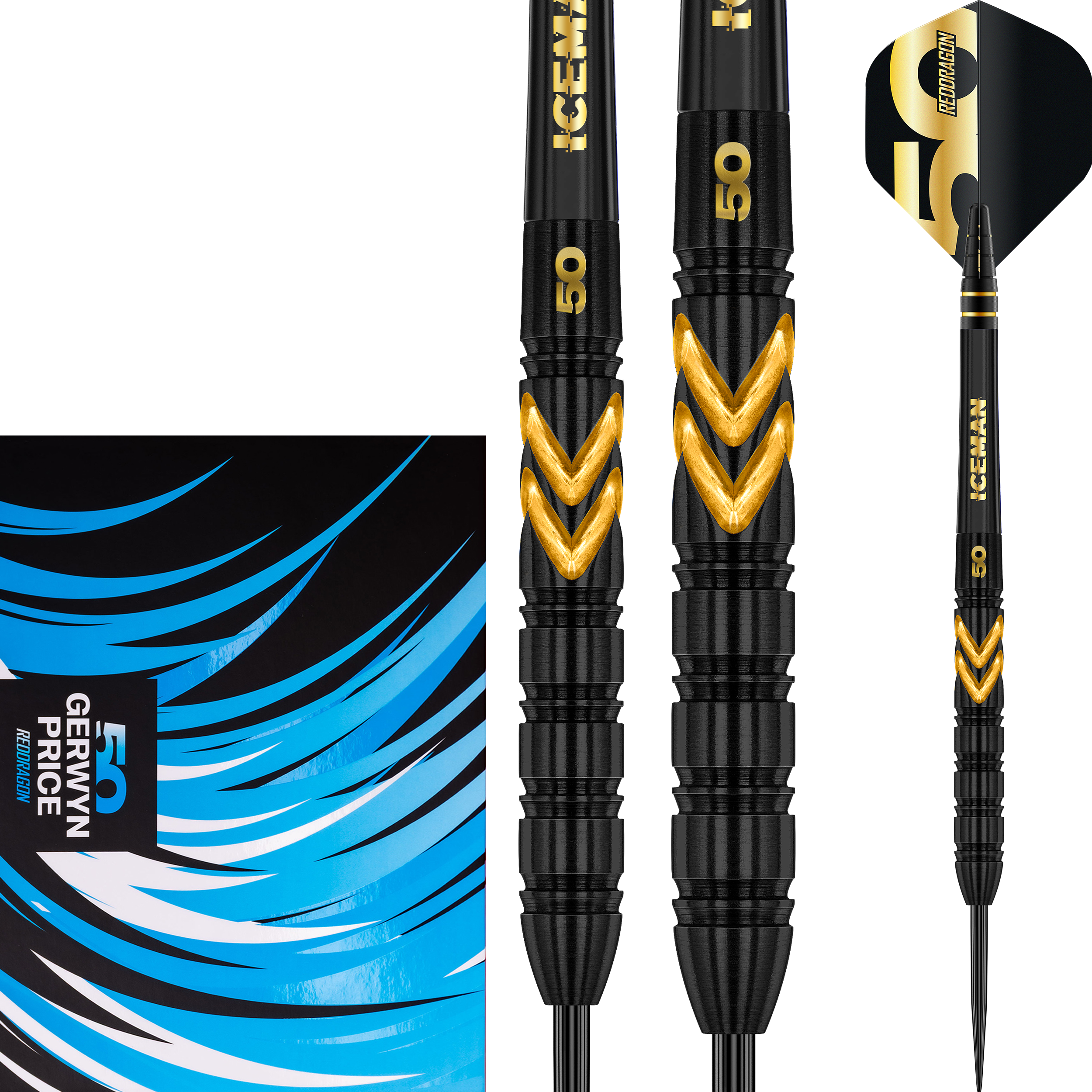 Red Dragon - 50 Years Player Edition Gerwyn Price - Steeldart Red Dragon - 50 Years Player Edition Gerwyn Price - Steeldart