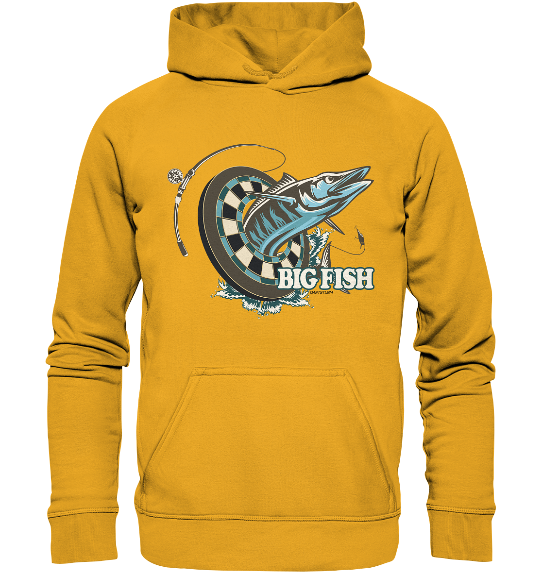 DartSturm - Big Fish - Basic Unisex Hoodie DartSturm - Big Fish - Basic Unisex Hoodie