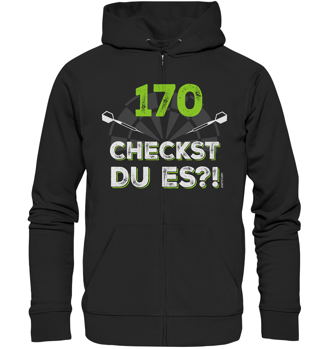 DartSturm - 170 Checkst du es - Organic Zipper