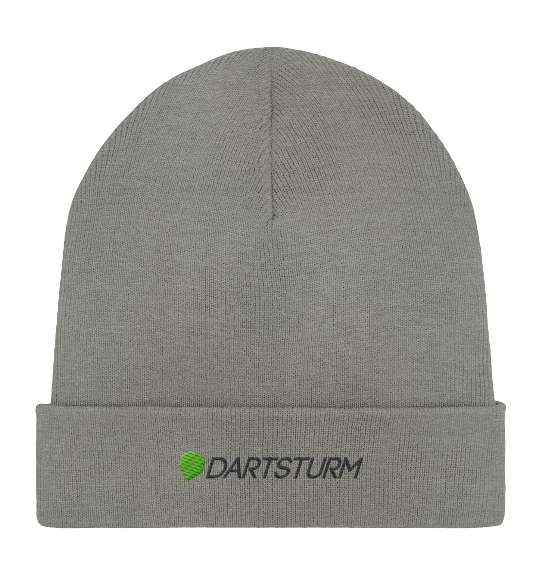 DartSturm - Logo Schwarz Rib Beanie DartSturm - Logo Schwarz Rib Beanie