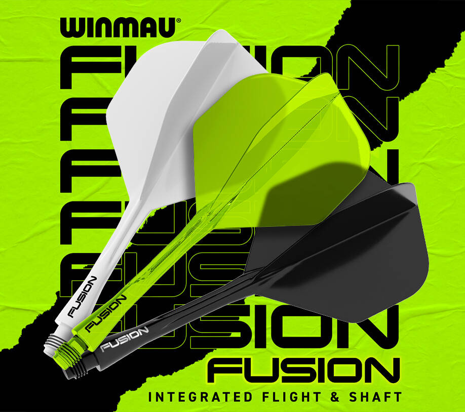 Winmau Fusion Flights Gelb Winmau Fusion Flights Gelb