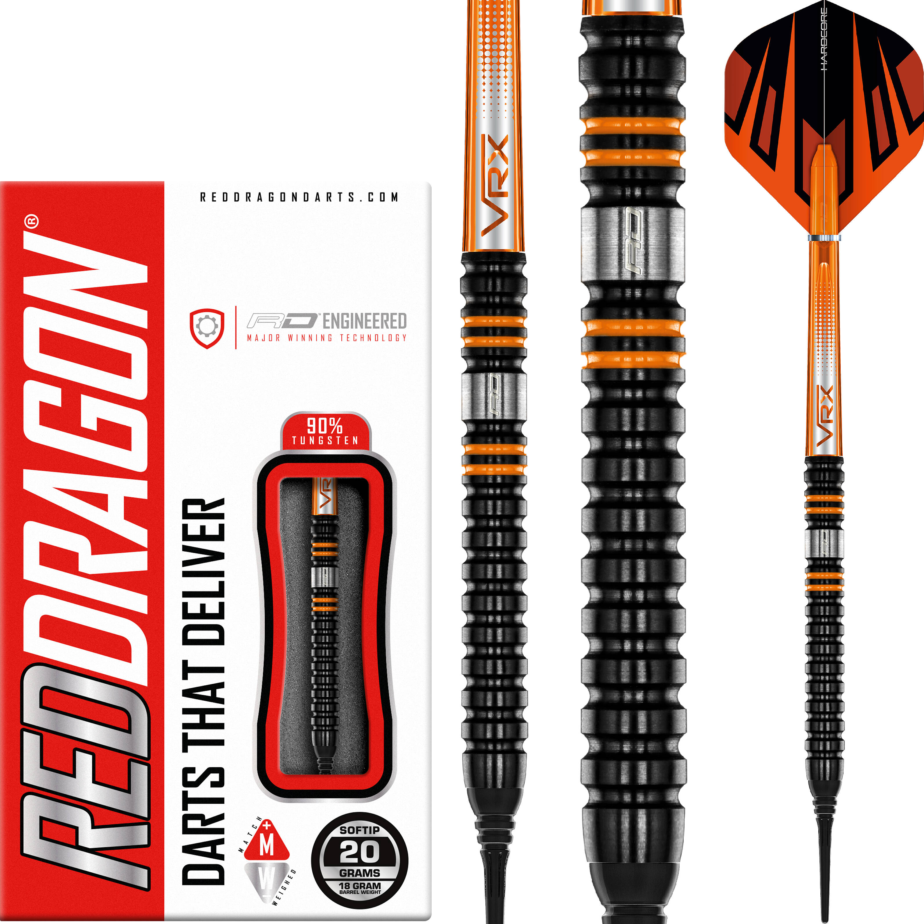 Red-Dragon-Amberjack-Pro-Typ-A-Softdart-Collage Red Dragon - Amberjack Pro Typ A - Softdart