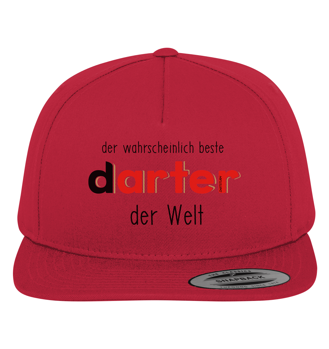 DartSturm - Der wahrscheinlich beste darter der Welt Schwarz - Premium Snapback DartSturm - Der wahrscheinlich beste darter der Welt Schwarz - Premium Snapback