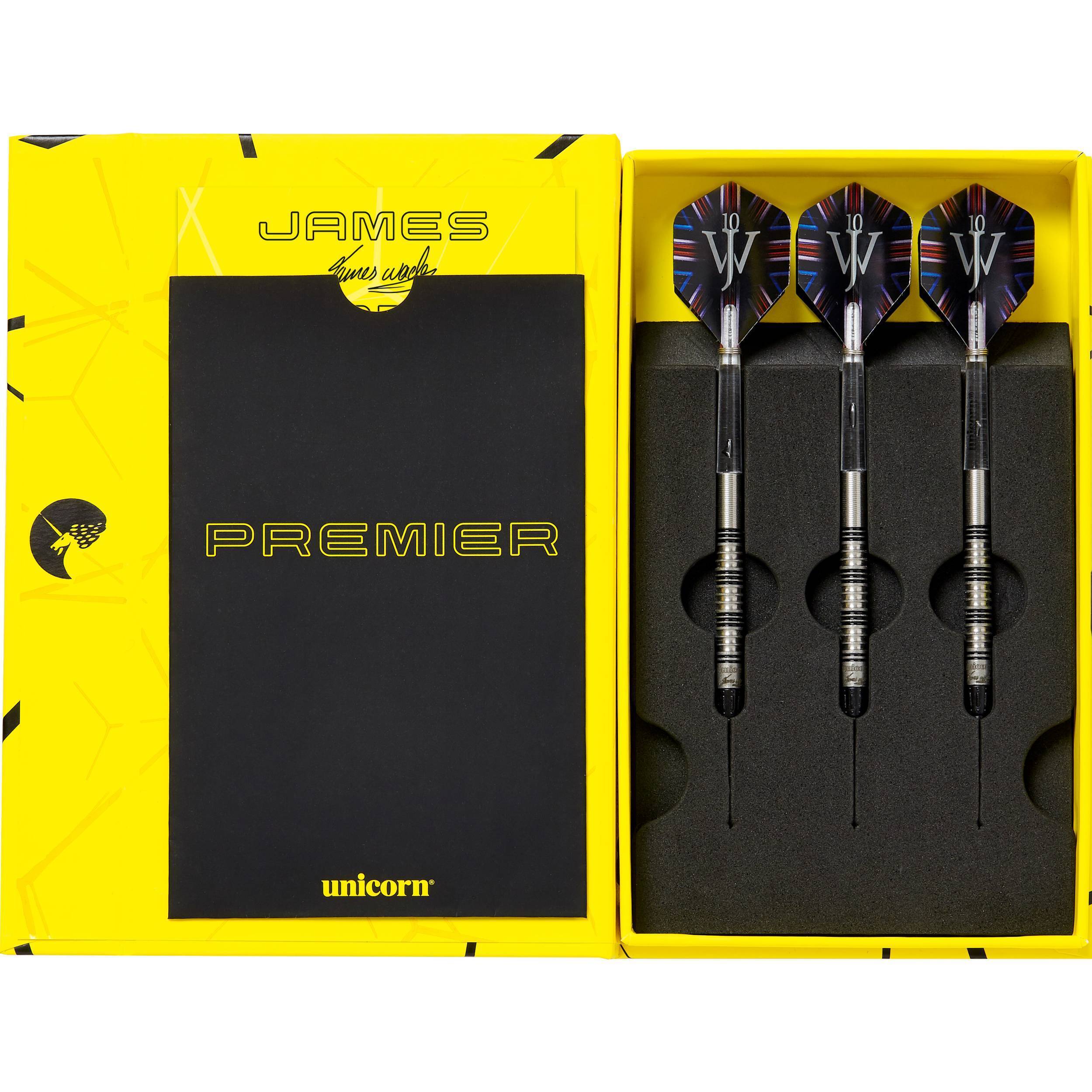 Unicorn-James-Wade-Premier-Softdart-Verpackung-Innenansicht Unicorn - James Wade Premier - Softdart