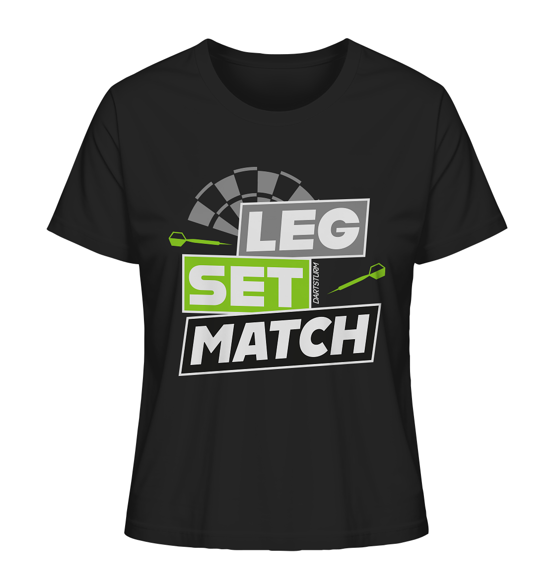 DartSturm - Leg Set Match - Ladies Organic Shirt
