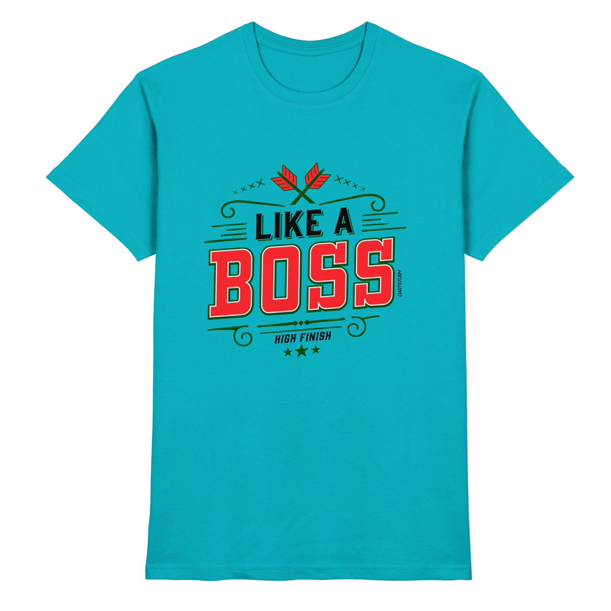DartSturm - Like a Boss Red - Premium Shirt DartSturm - Like a Boss Red - Premium Shirt